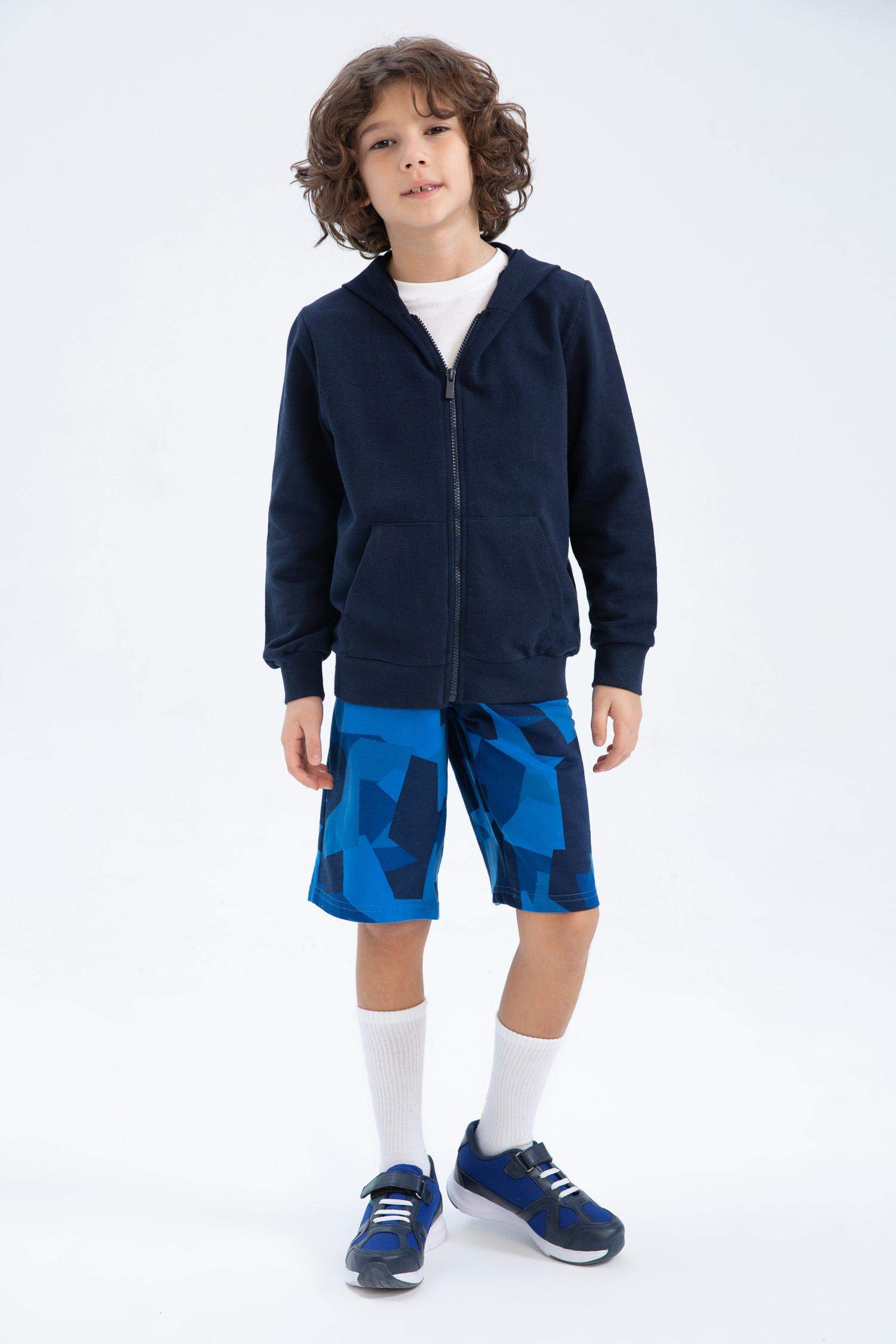 Кардиган с капюшоном для мальчиков