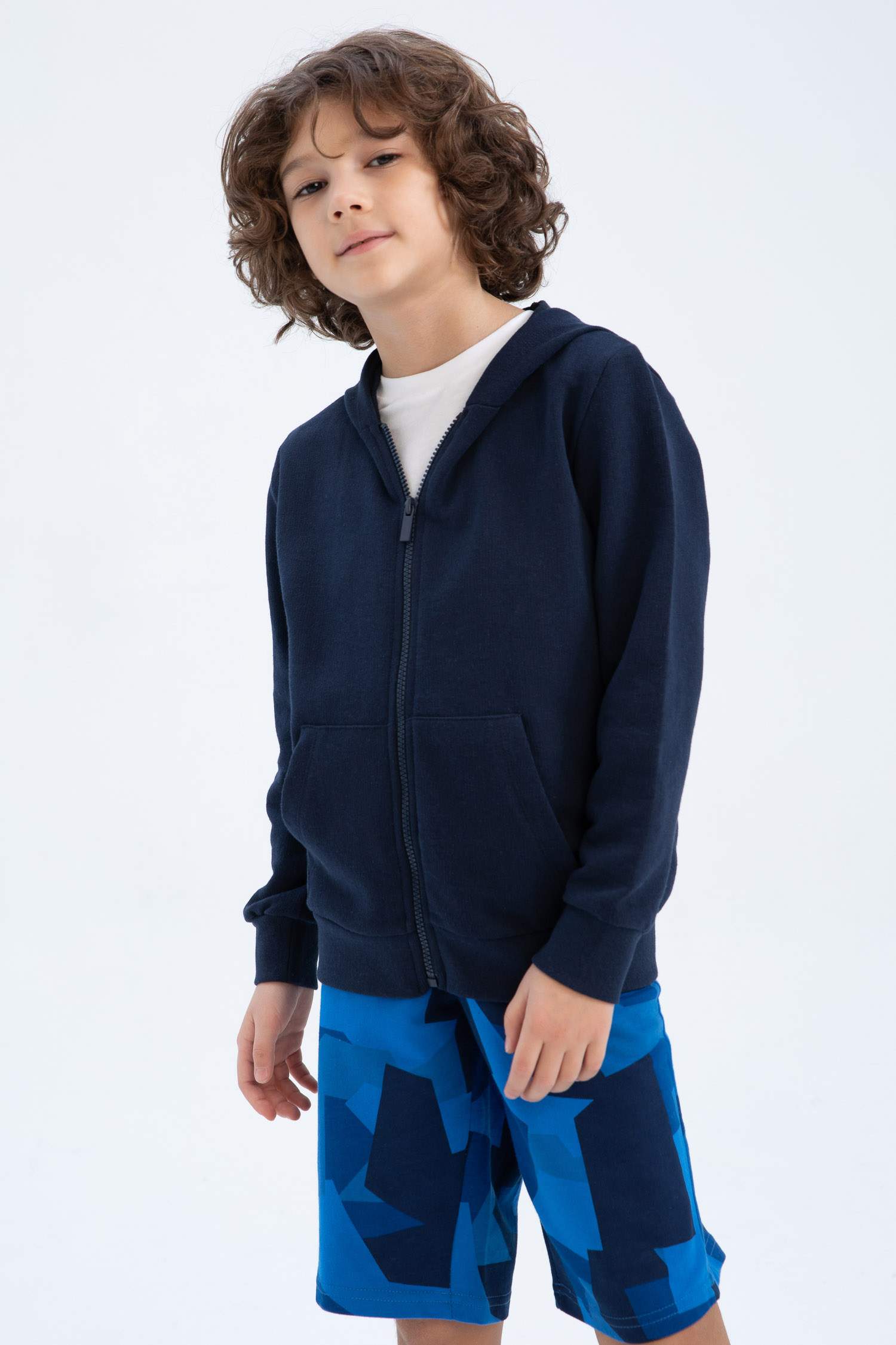 Кардиган с капюшоном для мальчиков