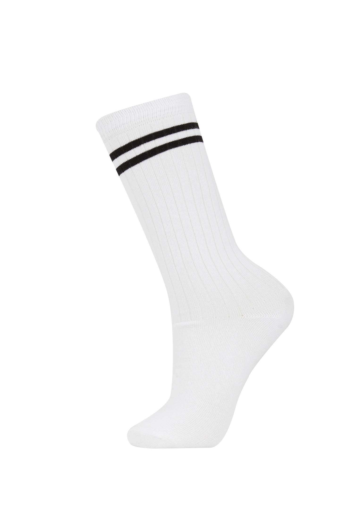 جوارب طويلة قطن من قطعتين