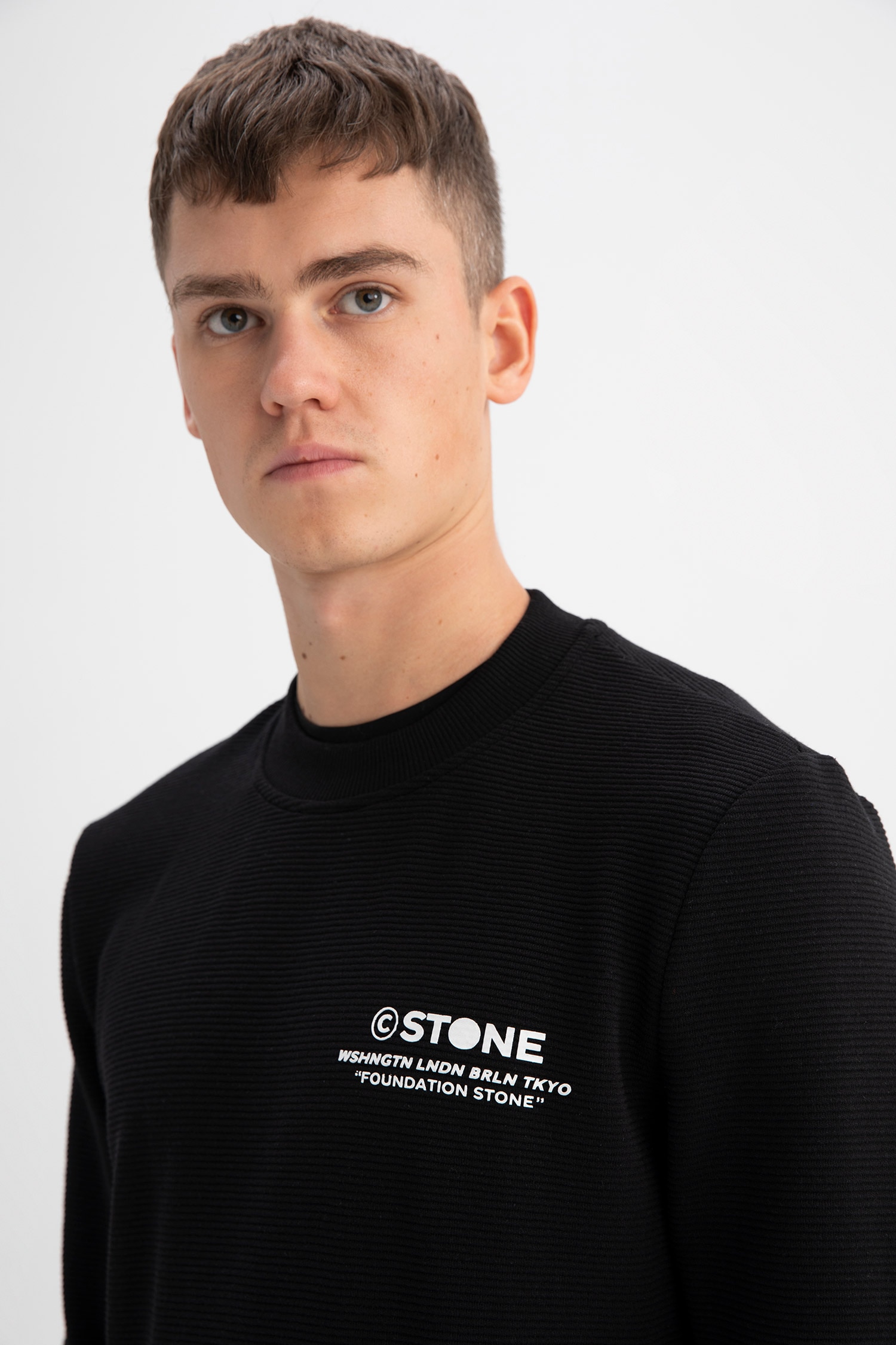 DeFacto Slım Fıt Sweatshirt görsel 5