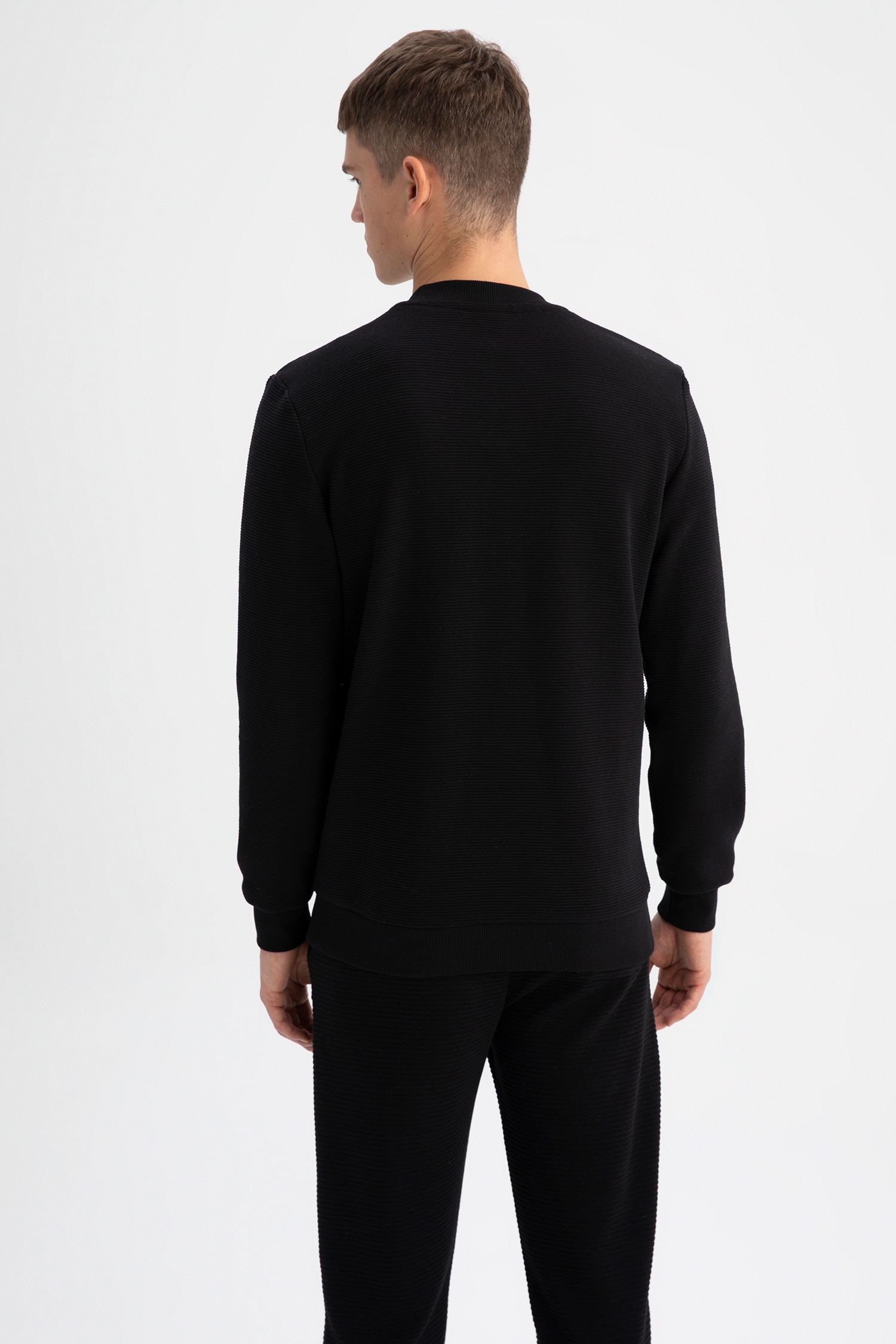 DeFacto Slım Fıt Sweatshirt görsel 6