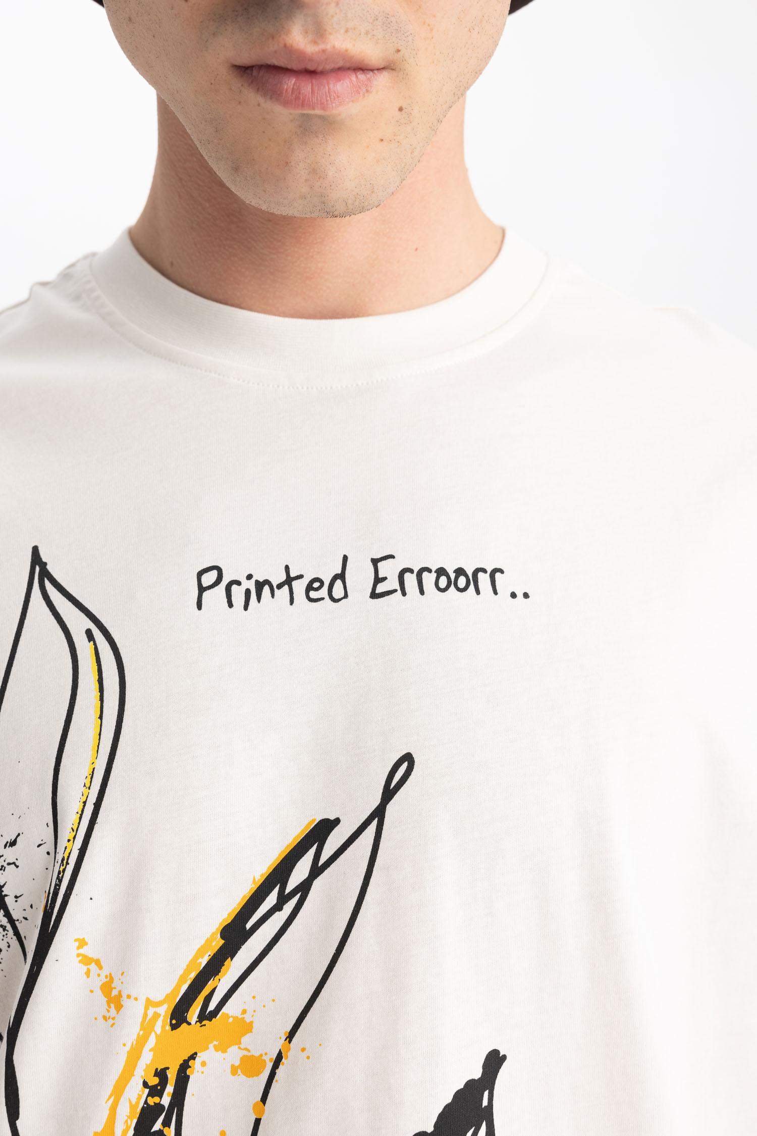 дөңгелек жаға үлкен Қысқа жеңді футболка