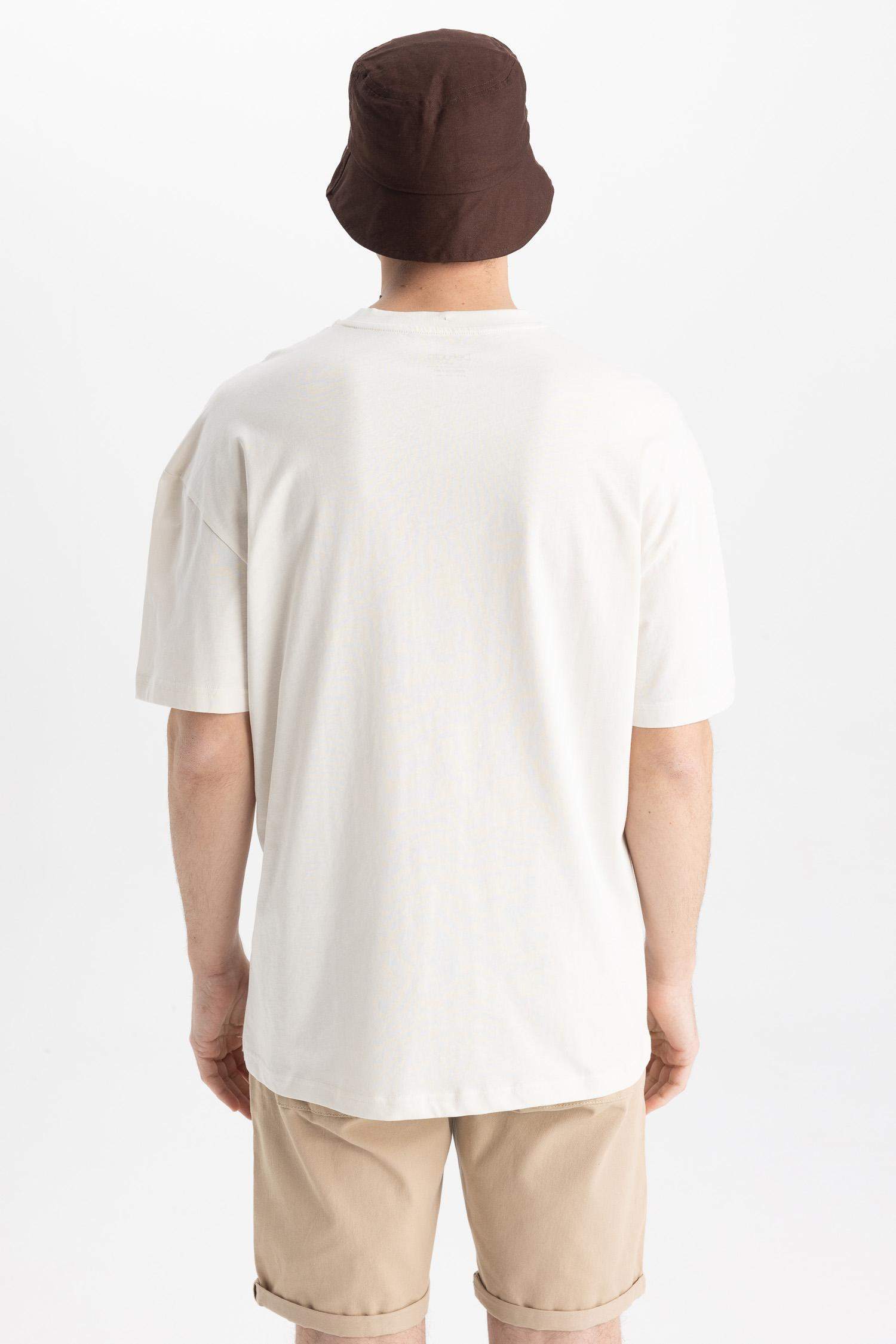 дөңгелек жаға үлкен Қысқа жеңді футболка