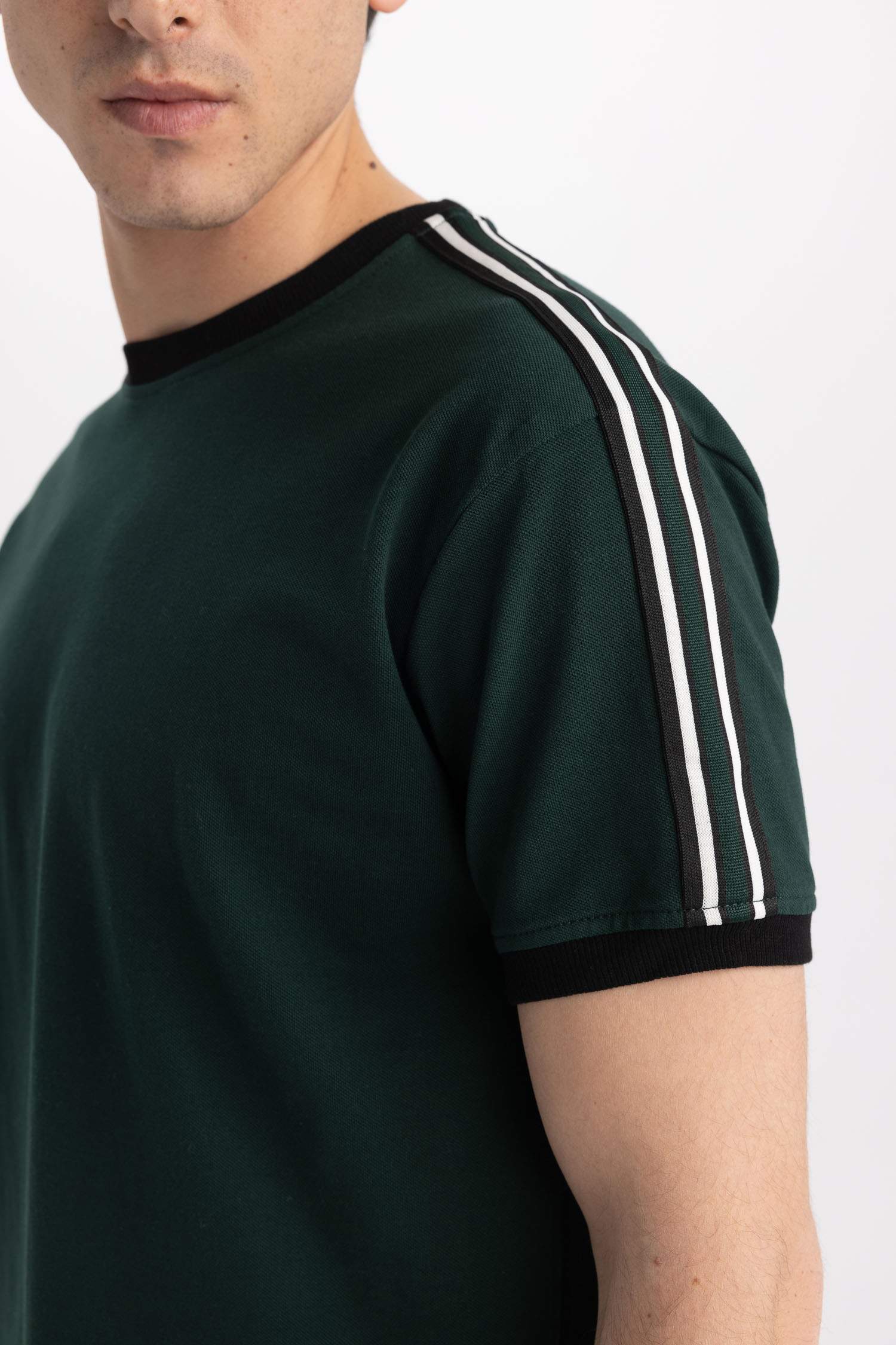 Mens adidas california t best sale shirt green