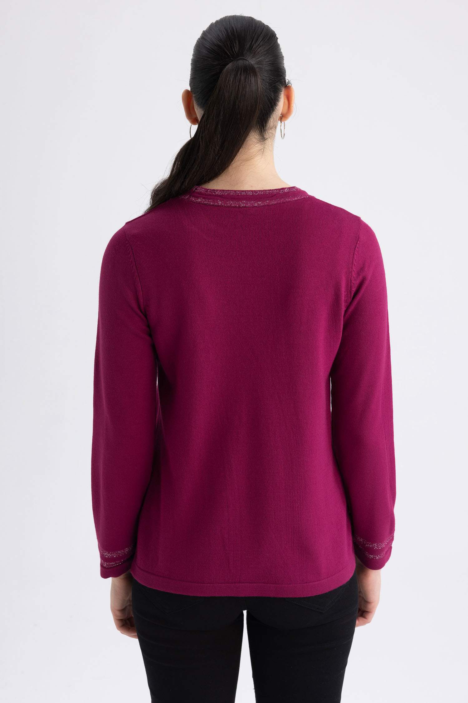 Regular Fit Crew Neck Pullover