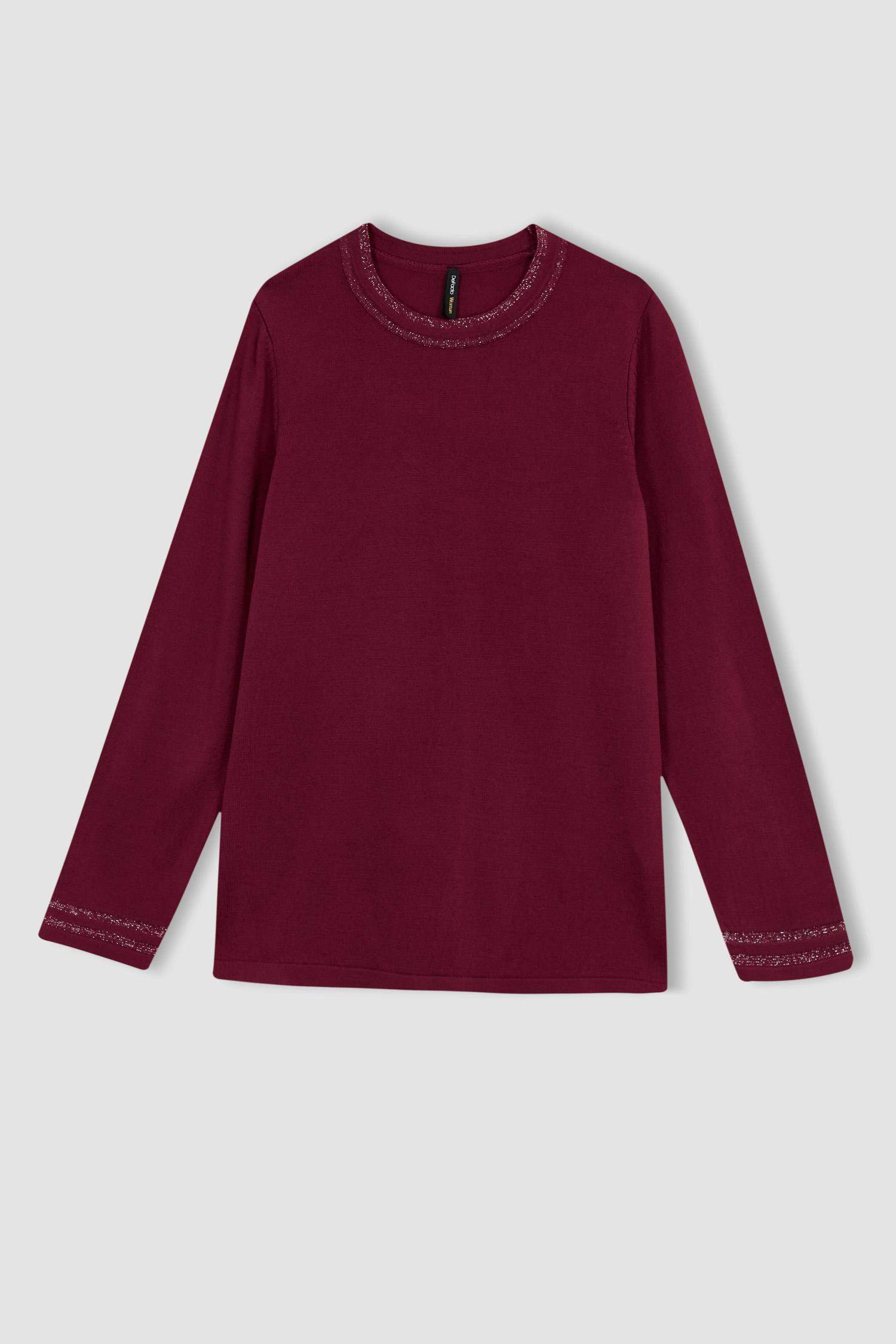 Regular Fit Crew Neck Pullover