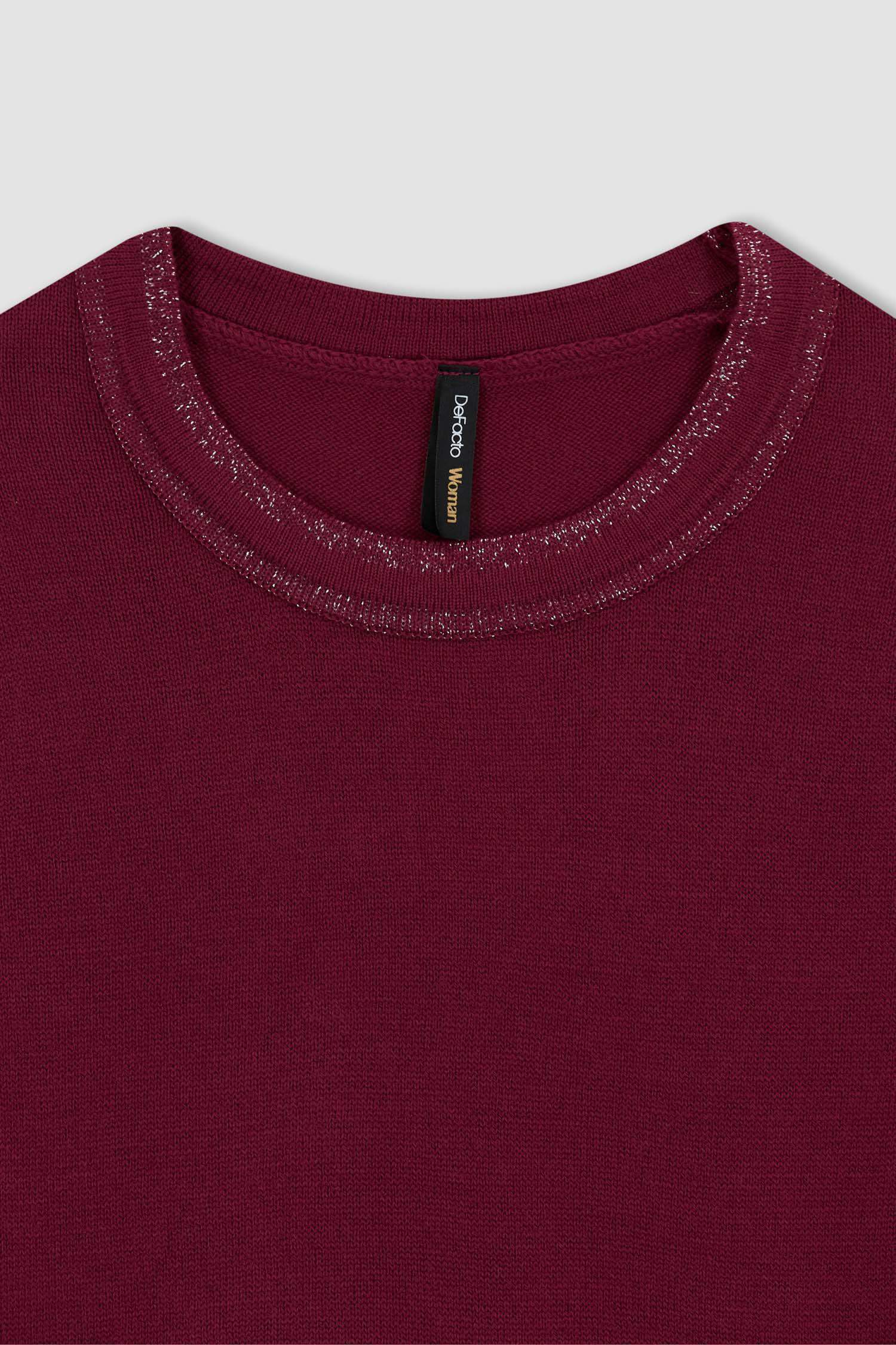 Regular Fit Crew Neck Pullover