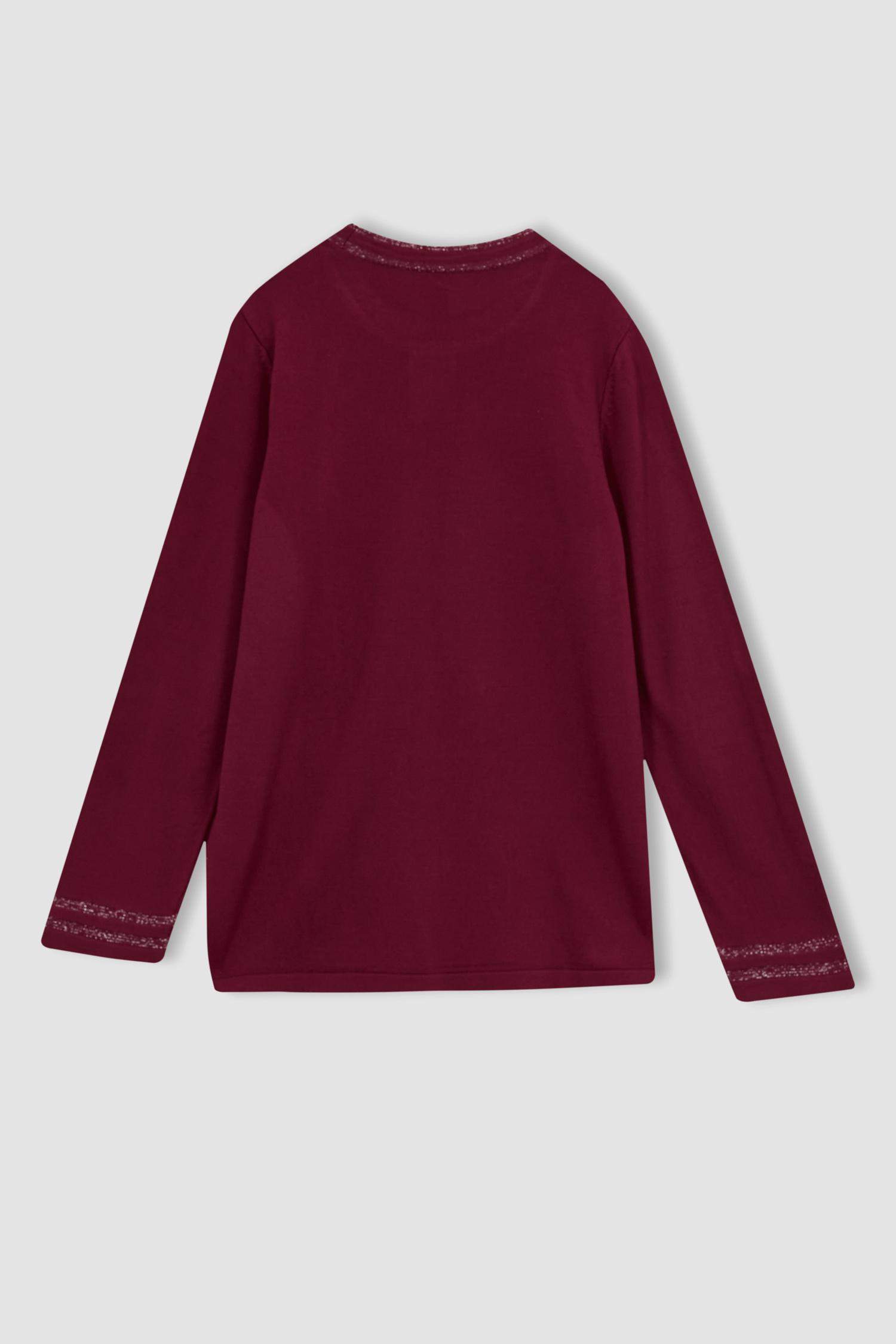 Regular Fit Crew Neck Pullover