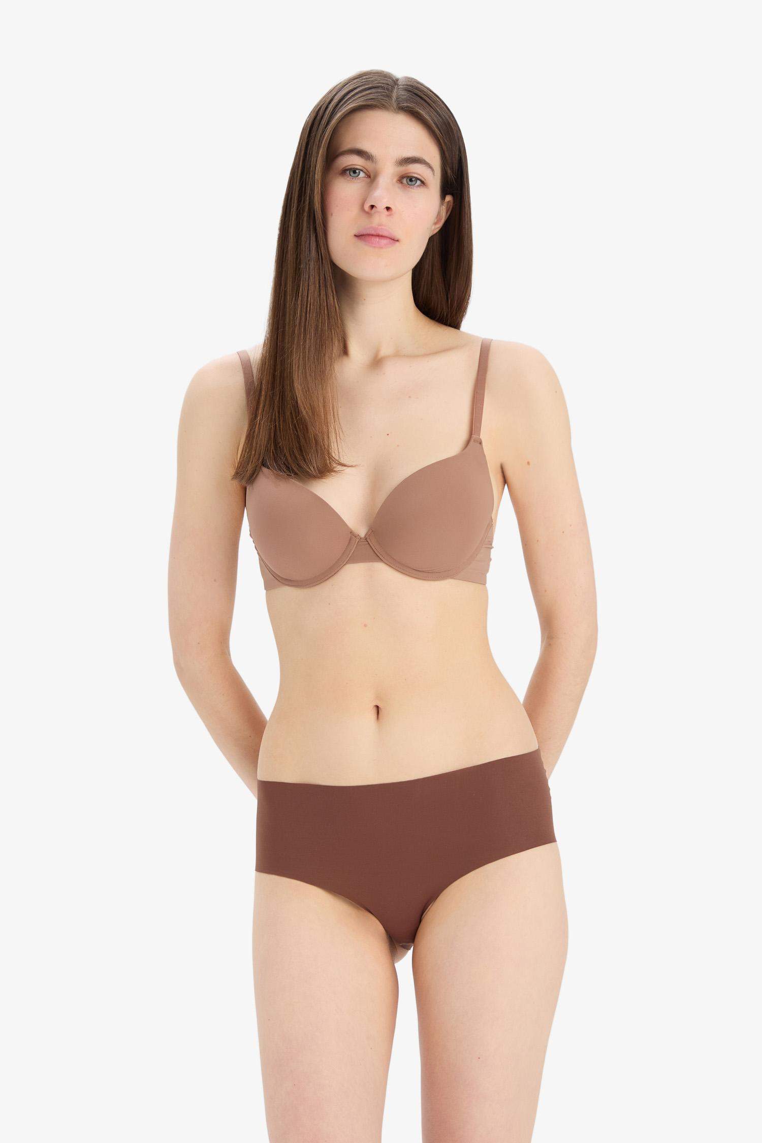 Push Up Micro Yarım Dolgulu Tişört Bra-Fall in Love