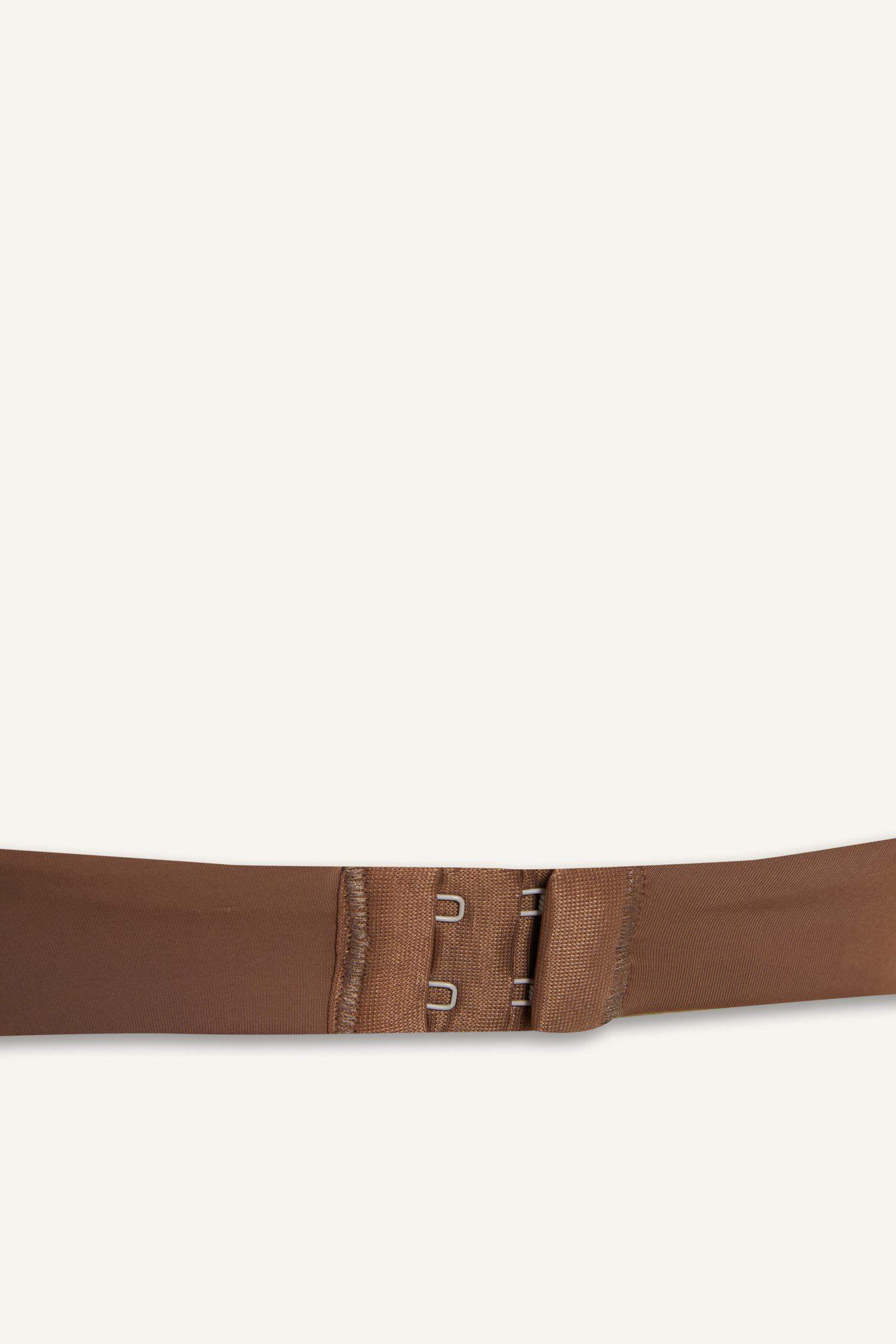 Push Up Micro Kaplı Yarım Dolgulu Balenli Tişört Bra Fall in Love