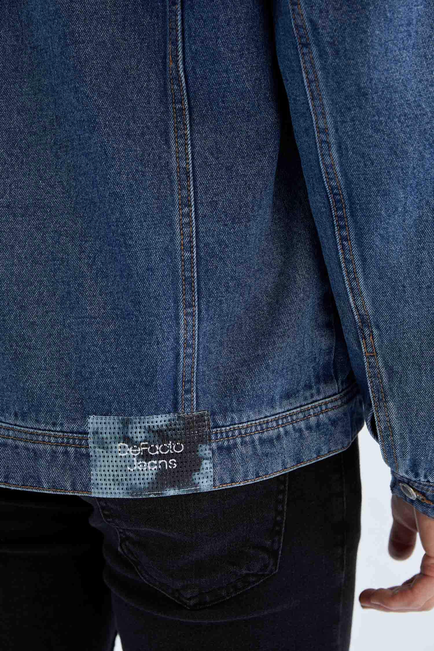 Oversize Fit Hooded Jacket