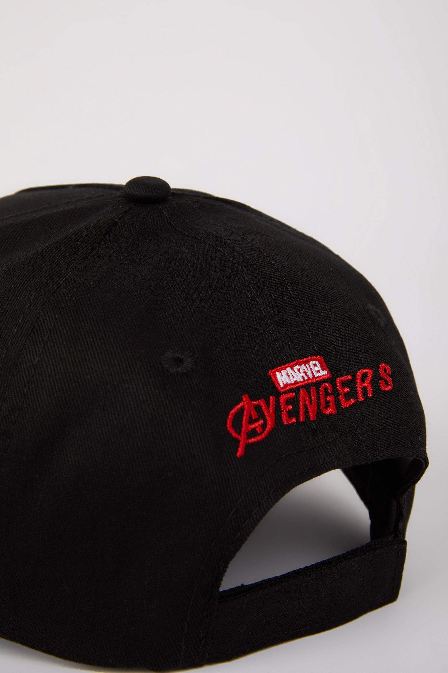 Boy Marvel Avengers Label Printed Woven Cap