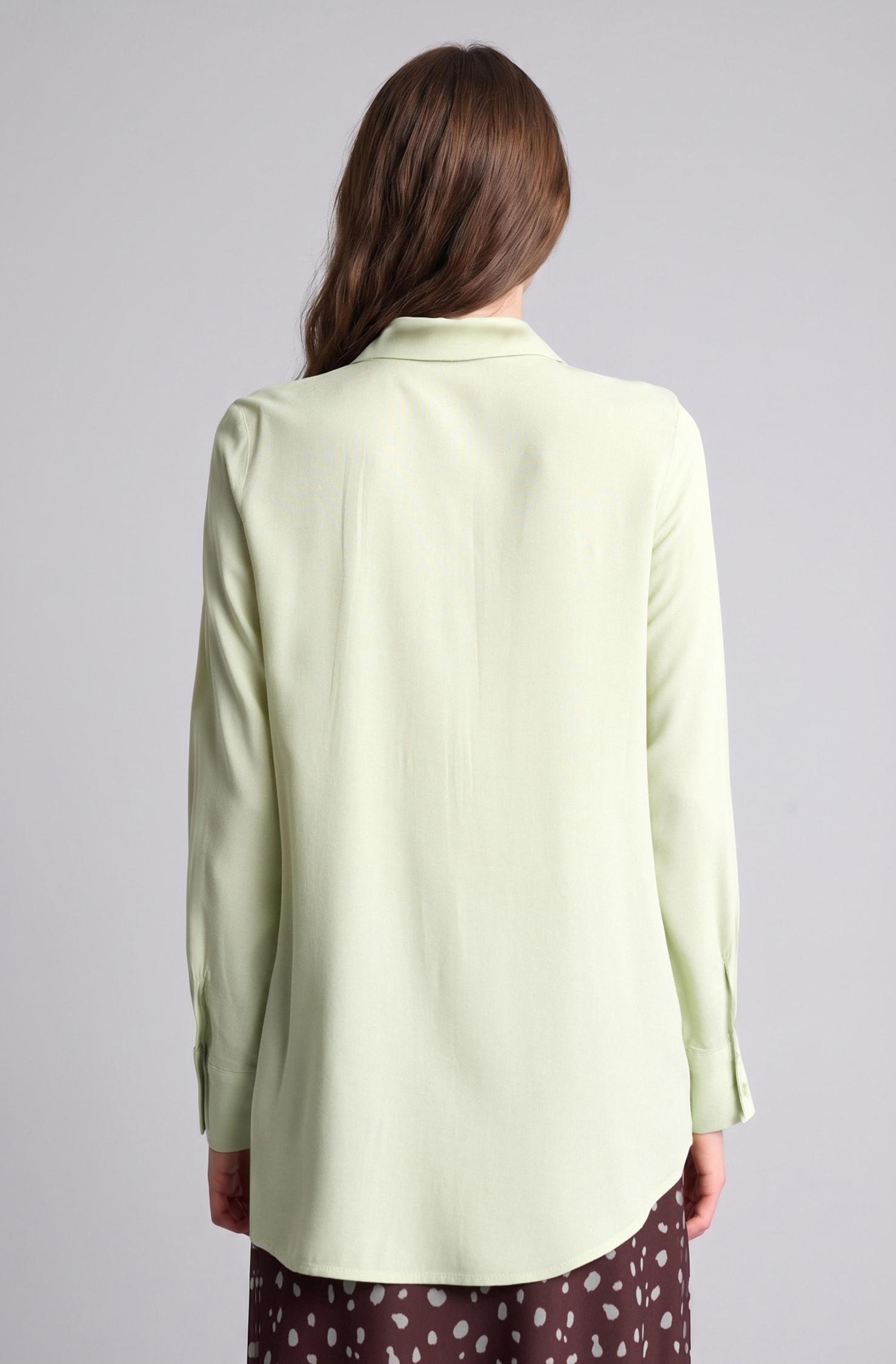 DeFacto Regular Fit Basic Gömlek Tunik görsel 5