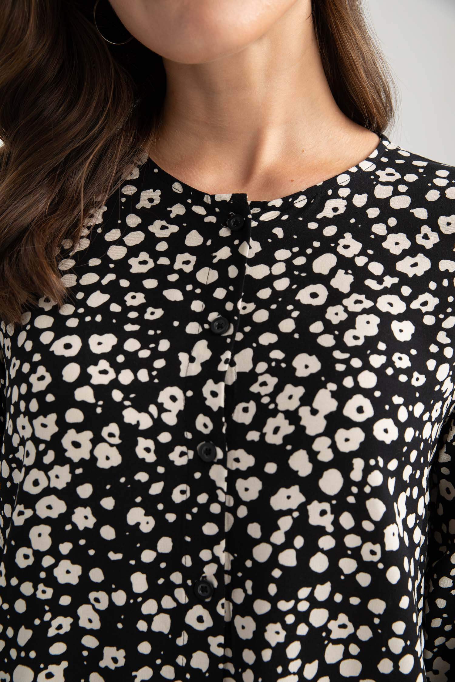 تونيك منقط قصة عادية