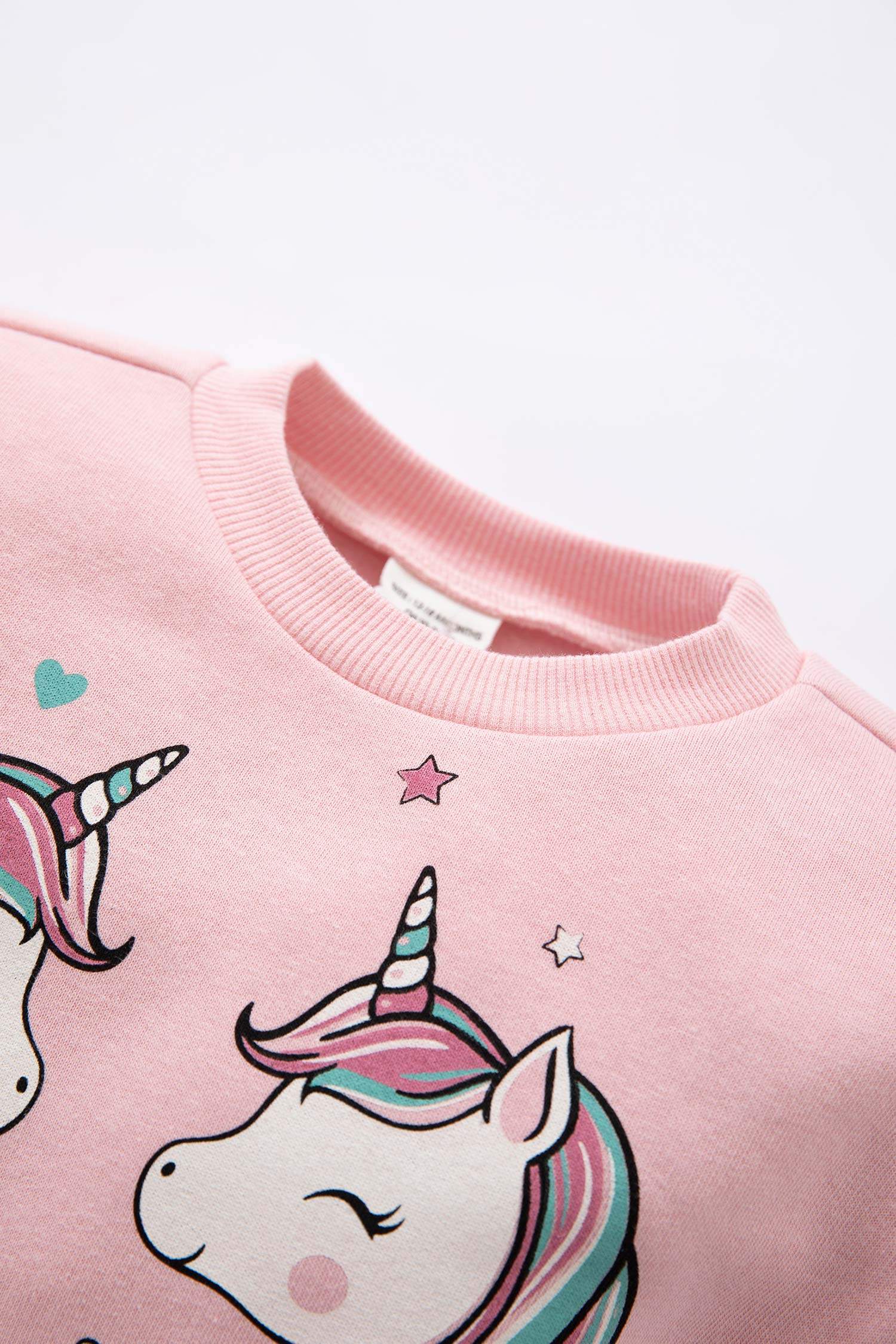 Robe En Tricot Tissu Sweat Épais Licorne Col Ras Du Cou Manche Longue