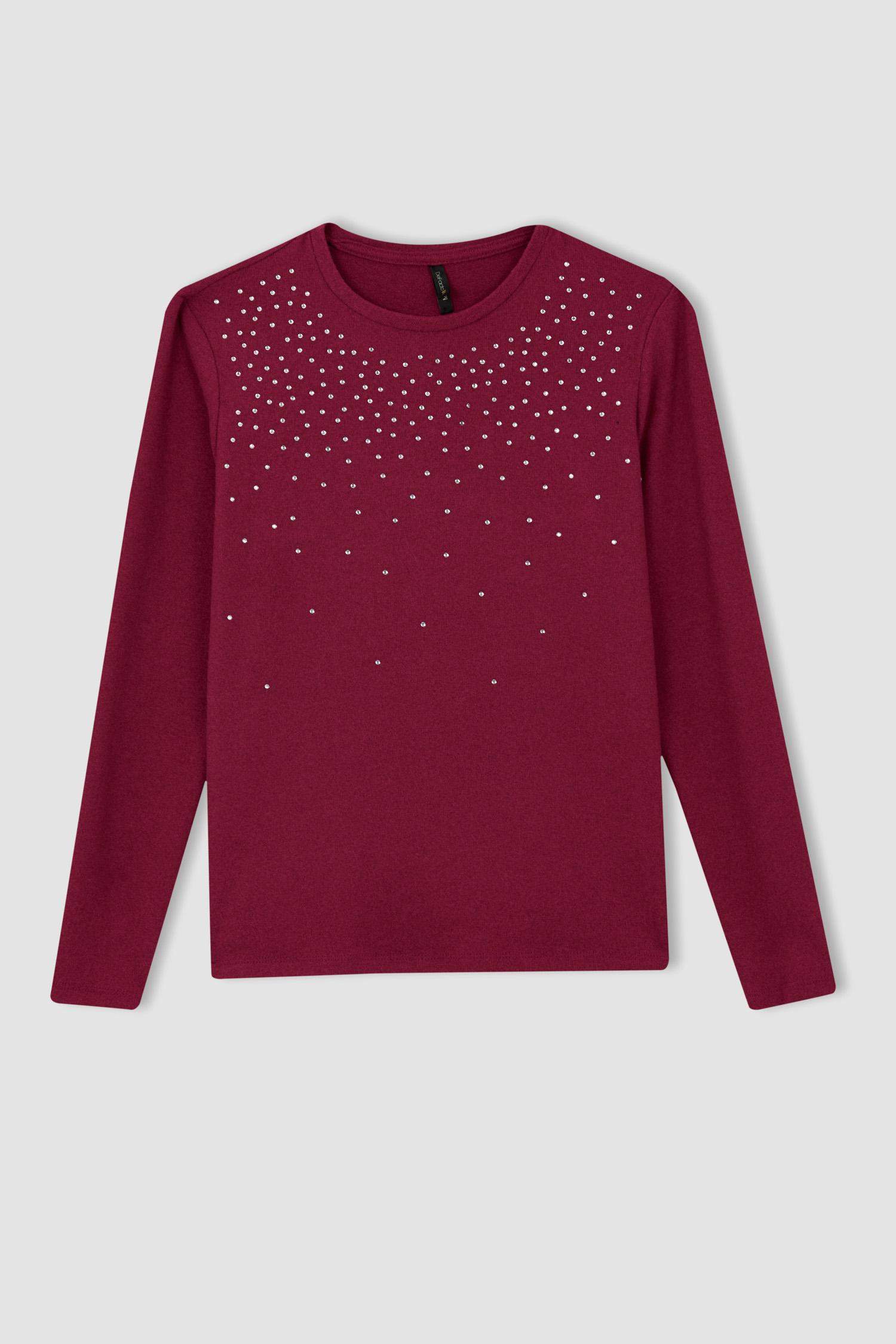 Кофта стандартного кроя с круглым вырезом для женщин Traditional