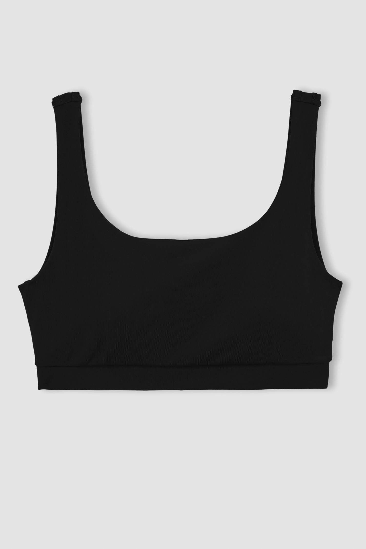 DeFactoFit Crew Neck Sports Heavy Fabric Bra