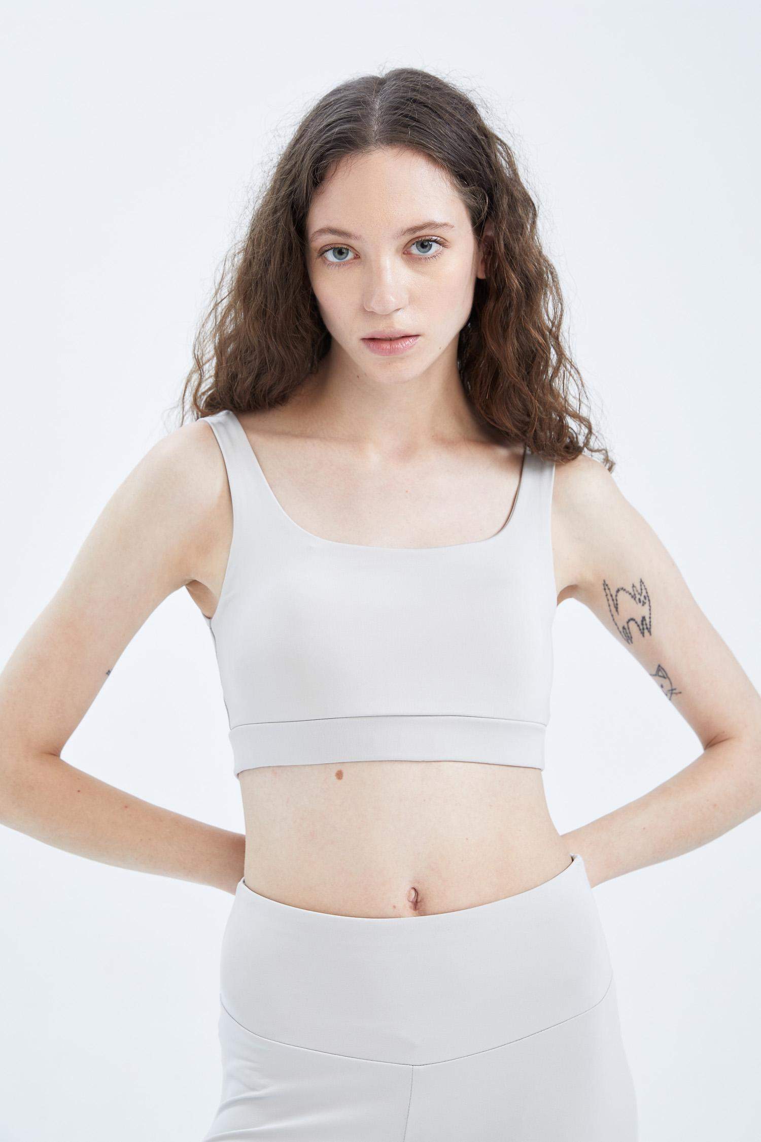 Brassière de sport à col rond de DeFacto Fit