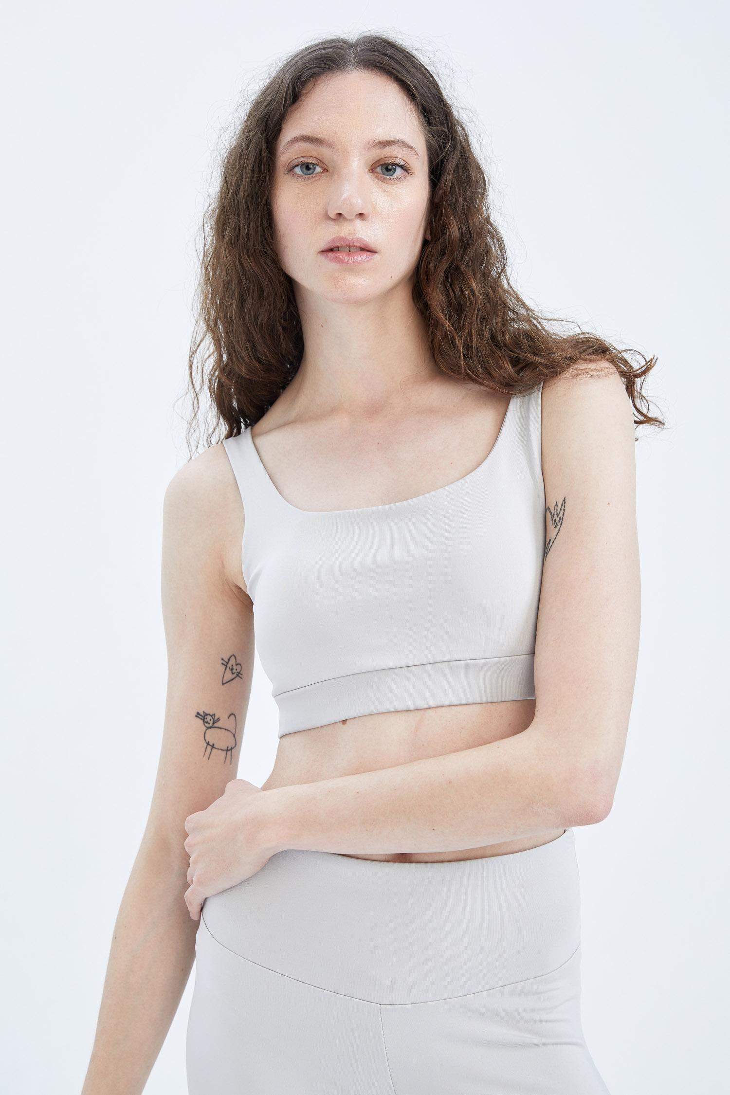 Brassière de sport à col rond de DeFacto Fit