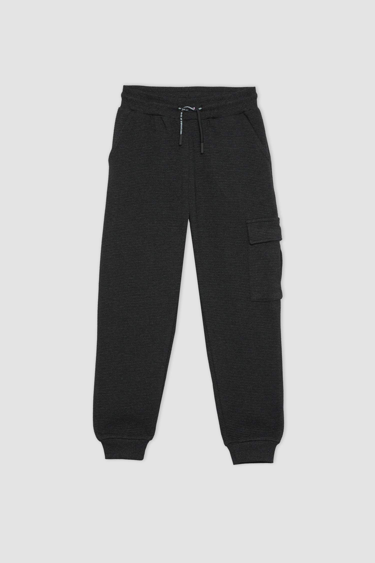 Anthracite BOYS & TEENS Regular Fit Pants 2926826 | DeFacto