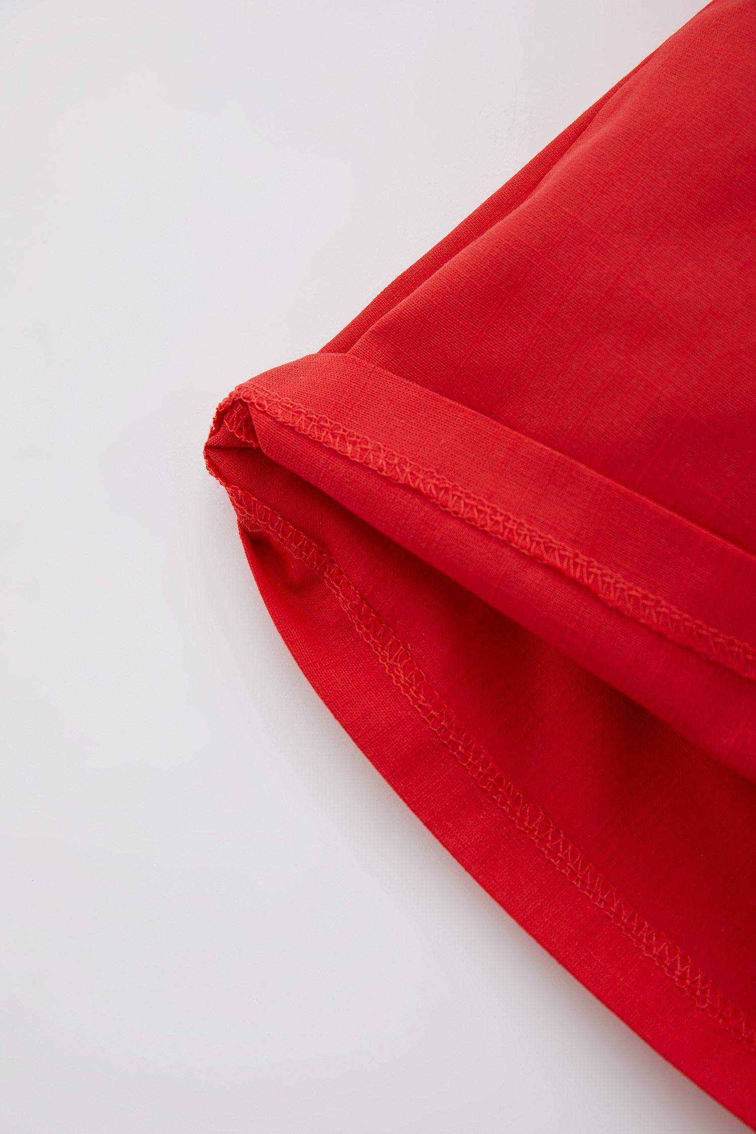 Сорочка стандартного крою з льону для малюків дівчаток