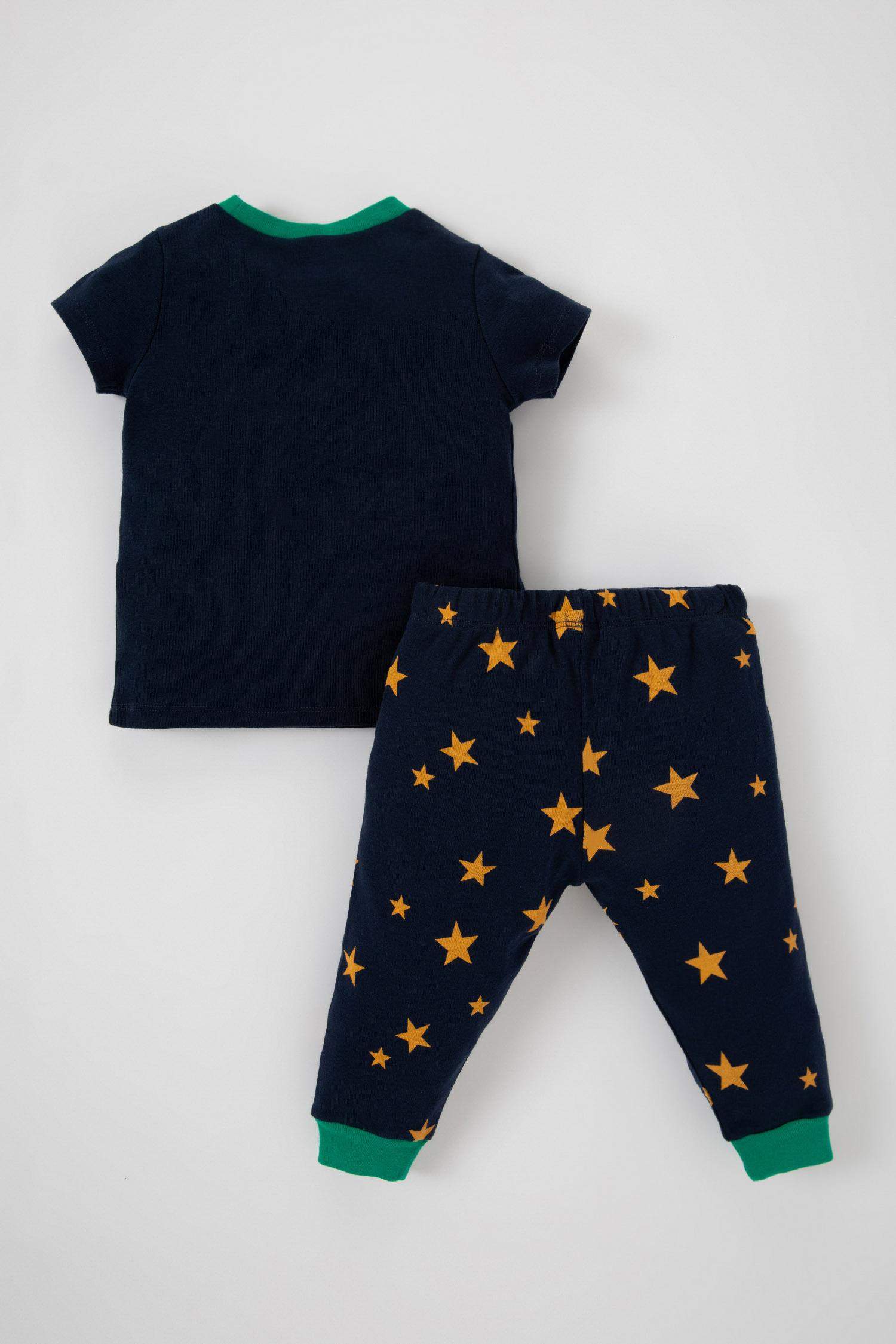 Сәби Ұл жануар 2 Трикотаж пижамалар