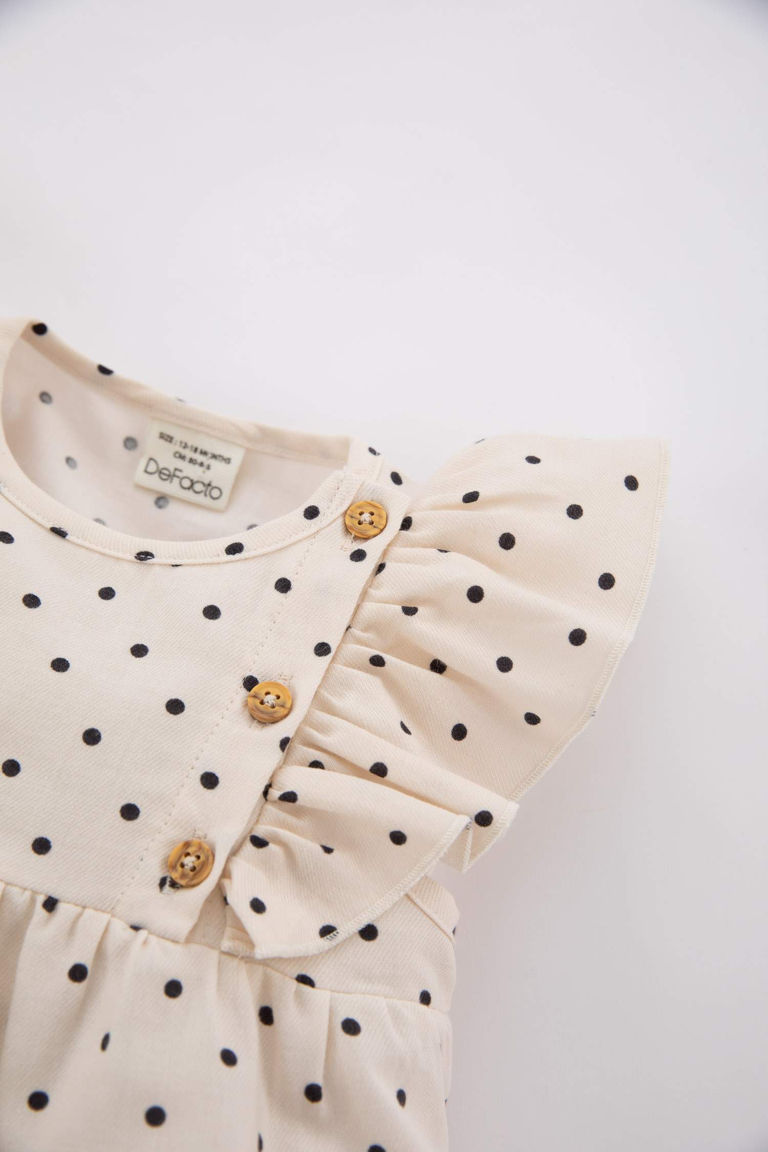 Chemise à Manches Courtes en Popeline pour Bébé Fille