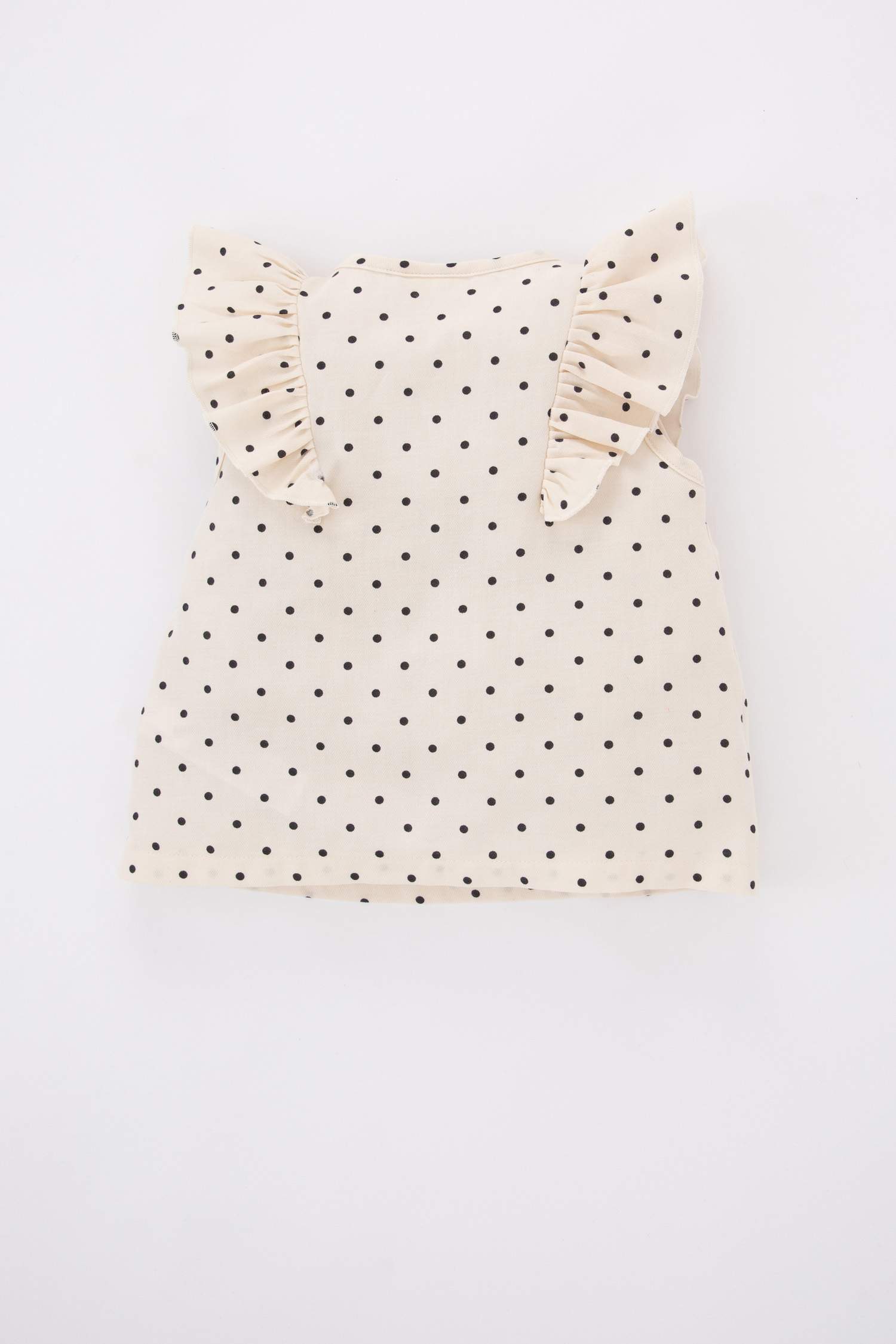 Chemise à Manches Courtes en Popeline pour Bébé Fille