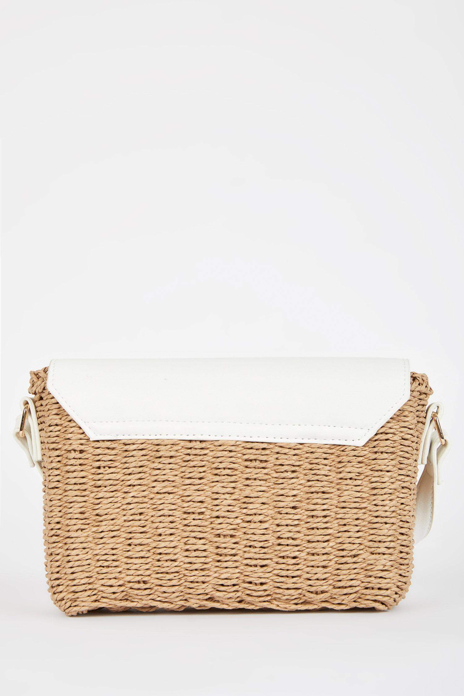 Kadın Hasır Çapraz Çanta