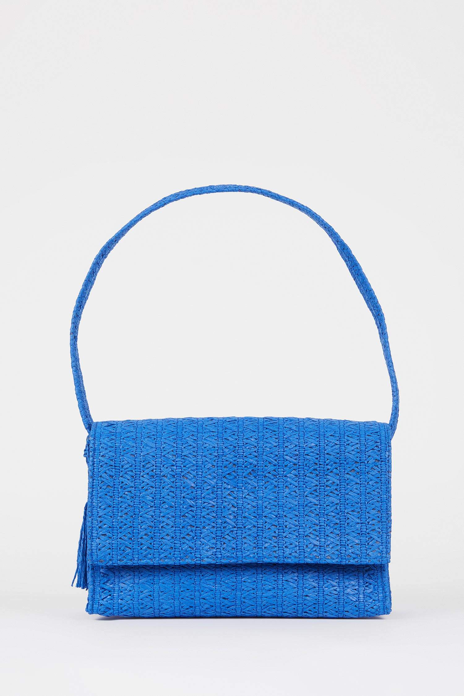 Blue Woman Women Straw Handbag 2761577 DeFacto