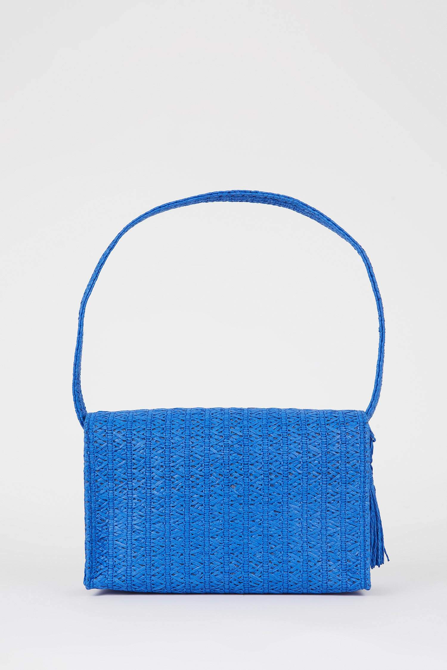 Blue Woman Women Straw Handbag 2761577 | DeFacto