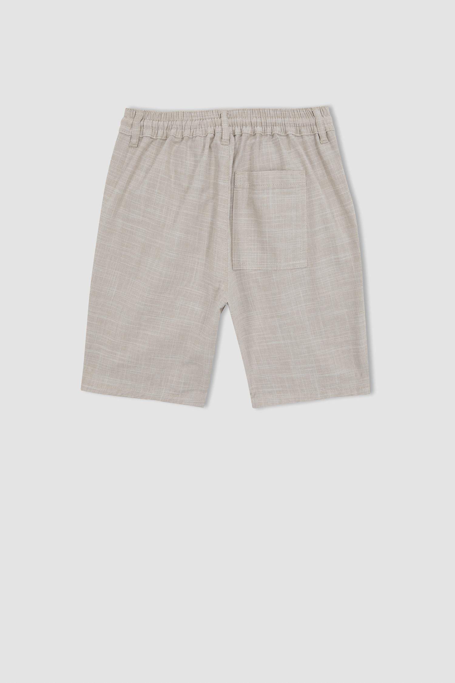Boys Linen Look Shorts