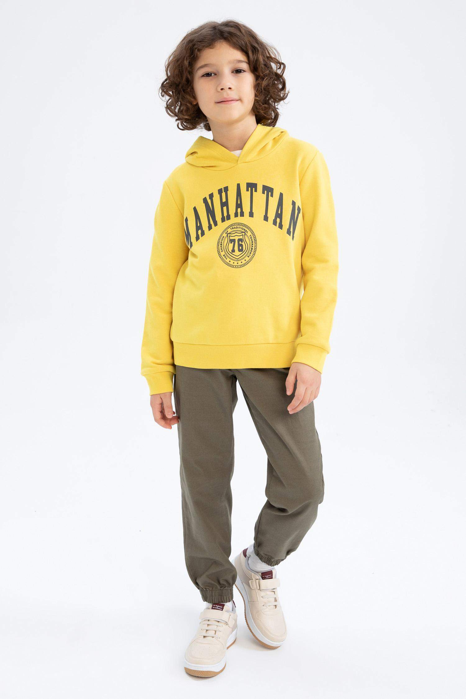 Sweat À Capuche Regular Fit Pour Garçon