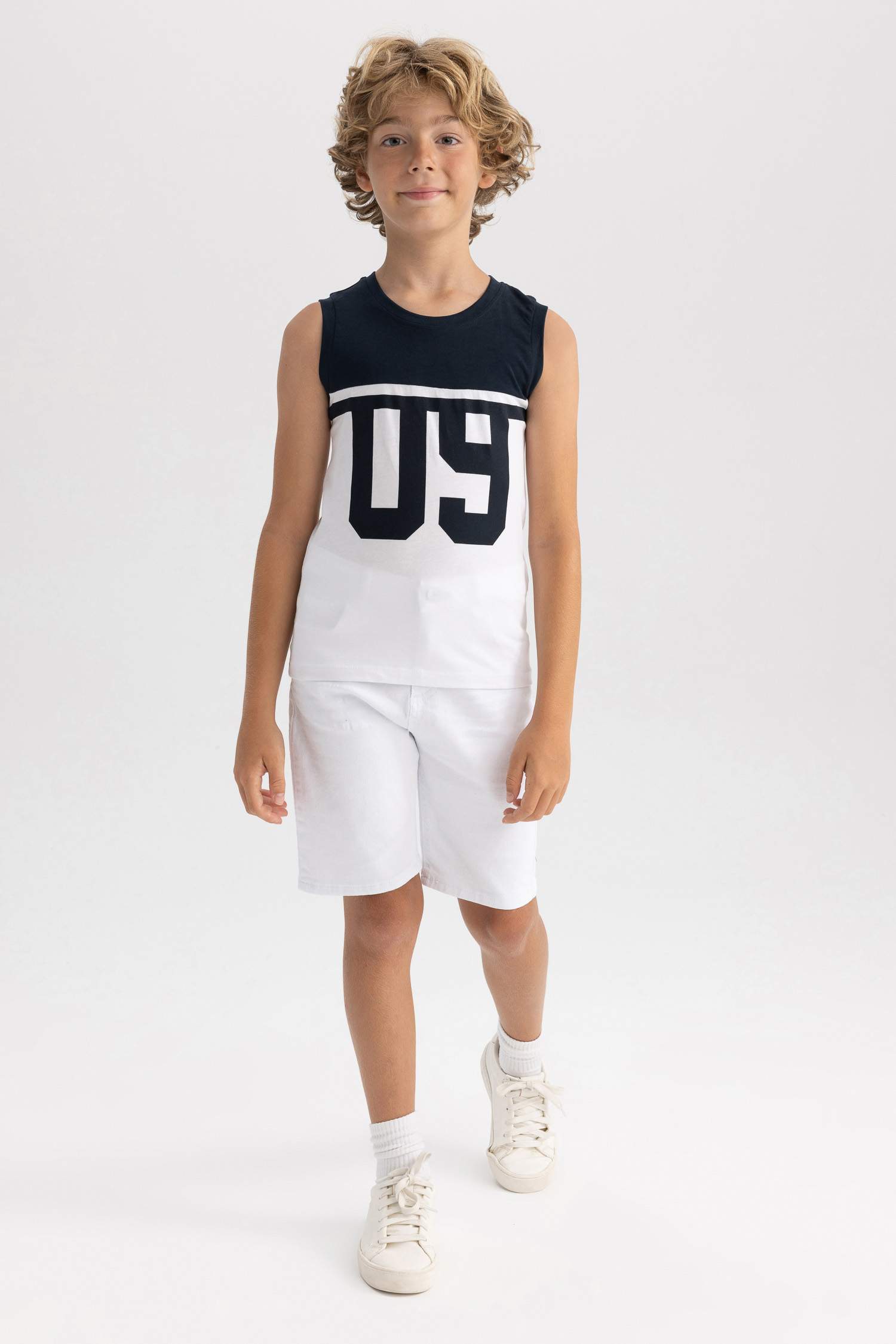 White Boys & Teens Boy Regular Fit Undershirt 2775755 