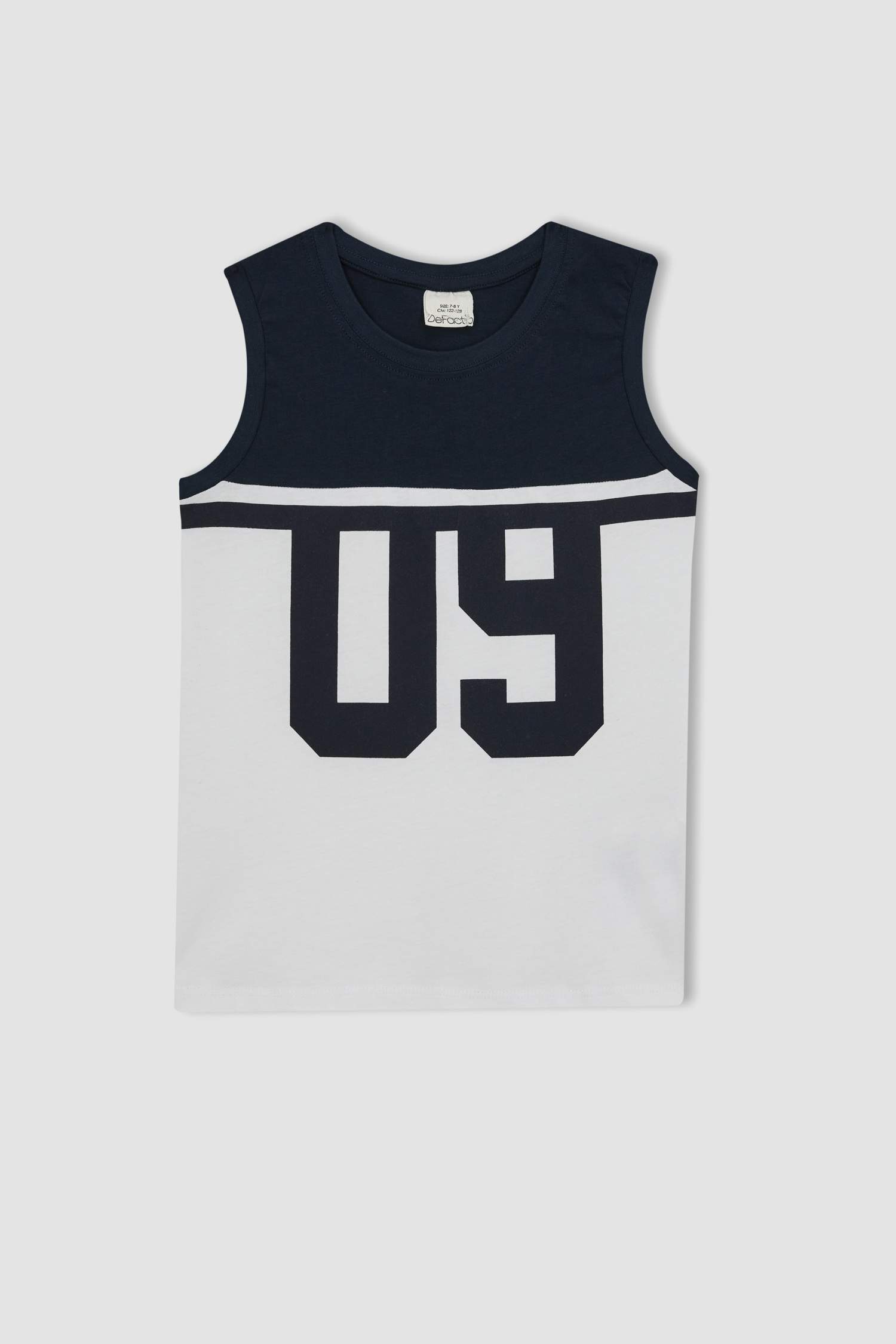 Boy Boy Crew Neck Sleeveless T-Shirt
