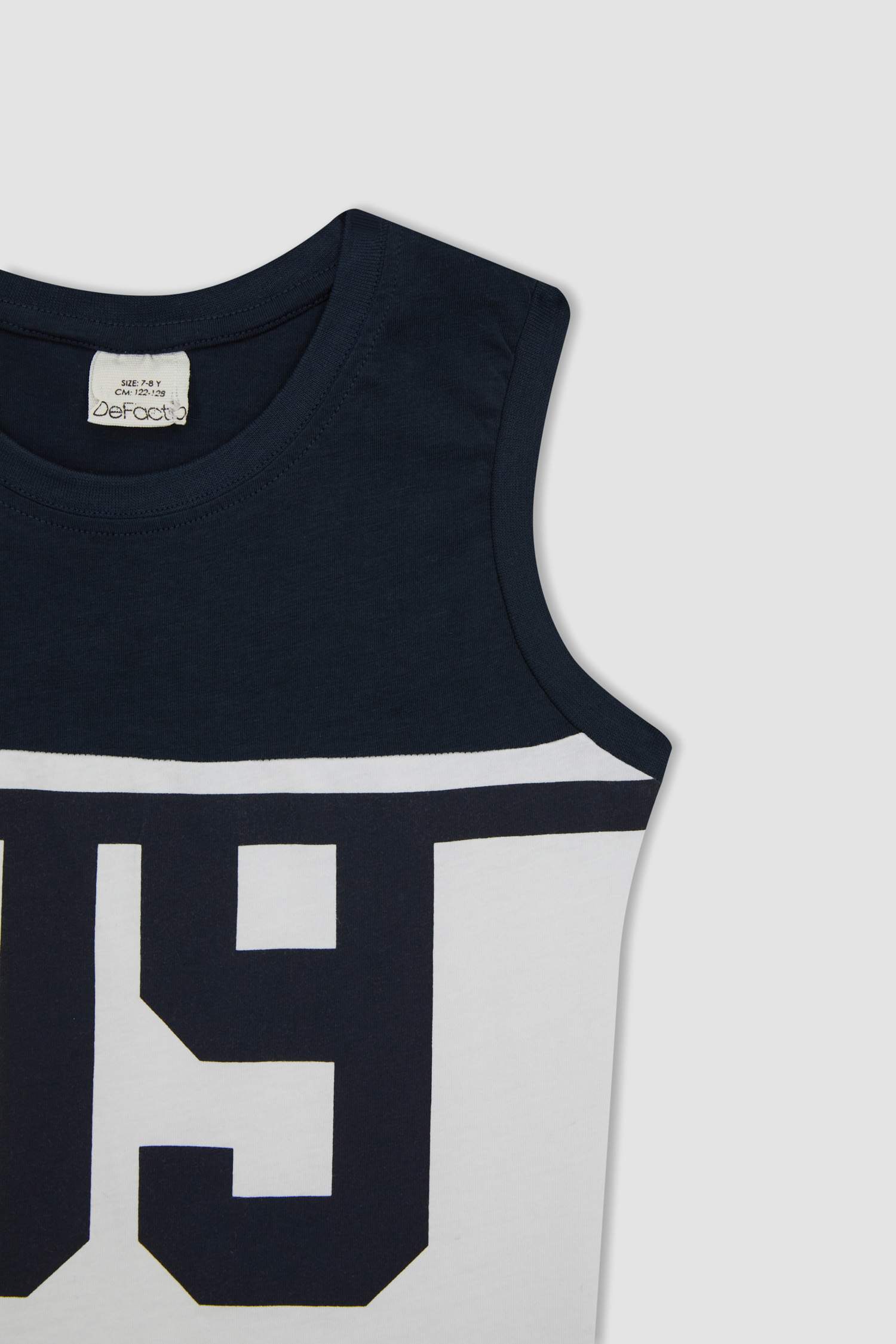 Boy Boy Crew Neck Sleeveless T-Shirt