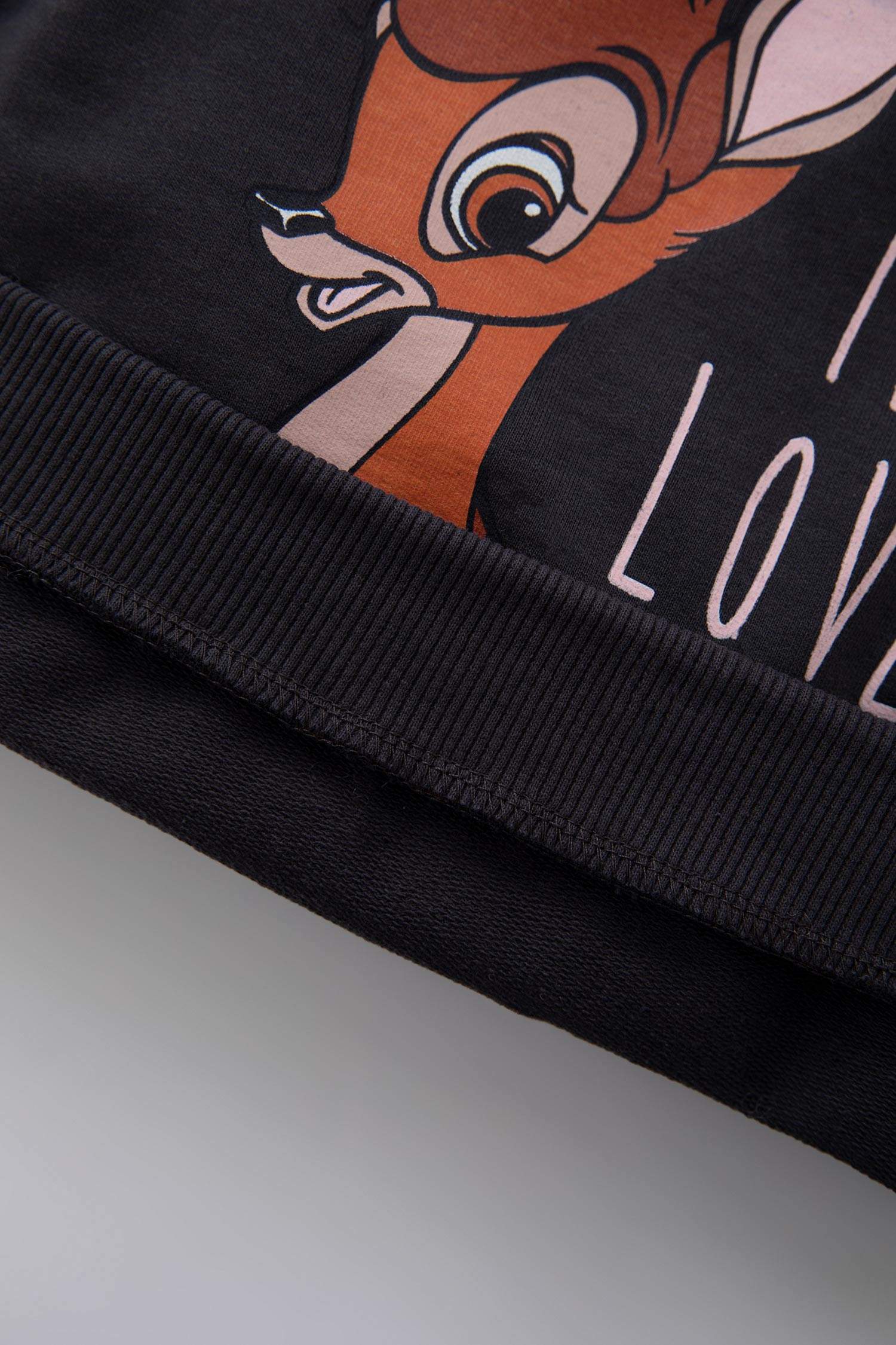 Sweat-Shirt À Col Ras Du Cou Disney Bambi Pour Bébé Fille