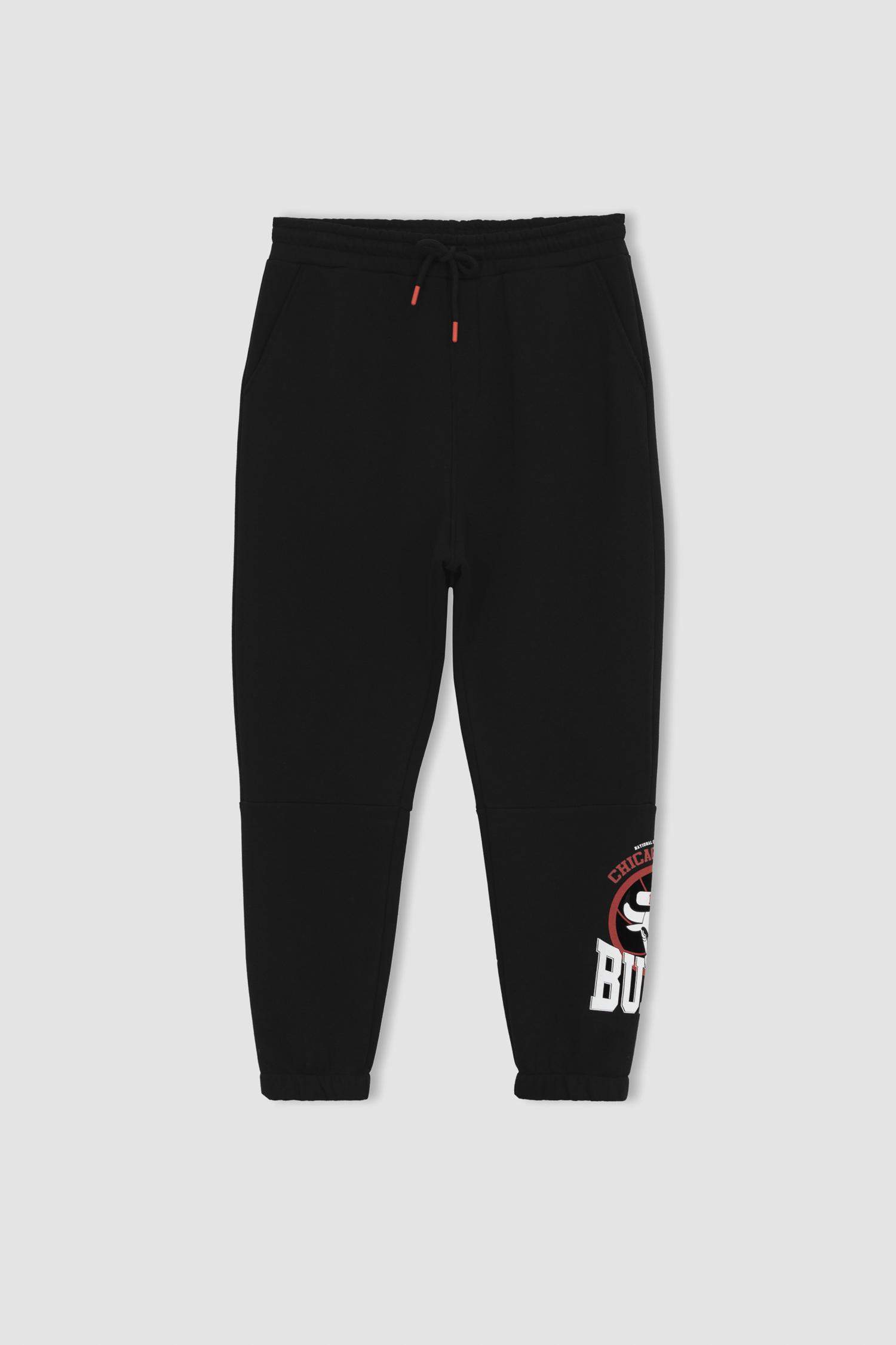 NBA Chicago Bulls стандарт пішім иілімді жолақ Джоггер
