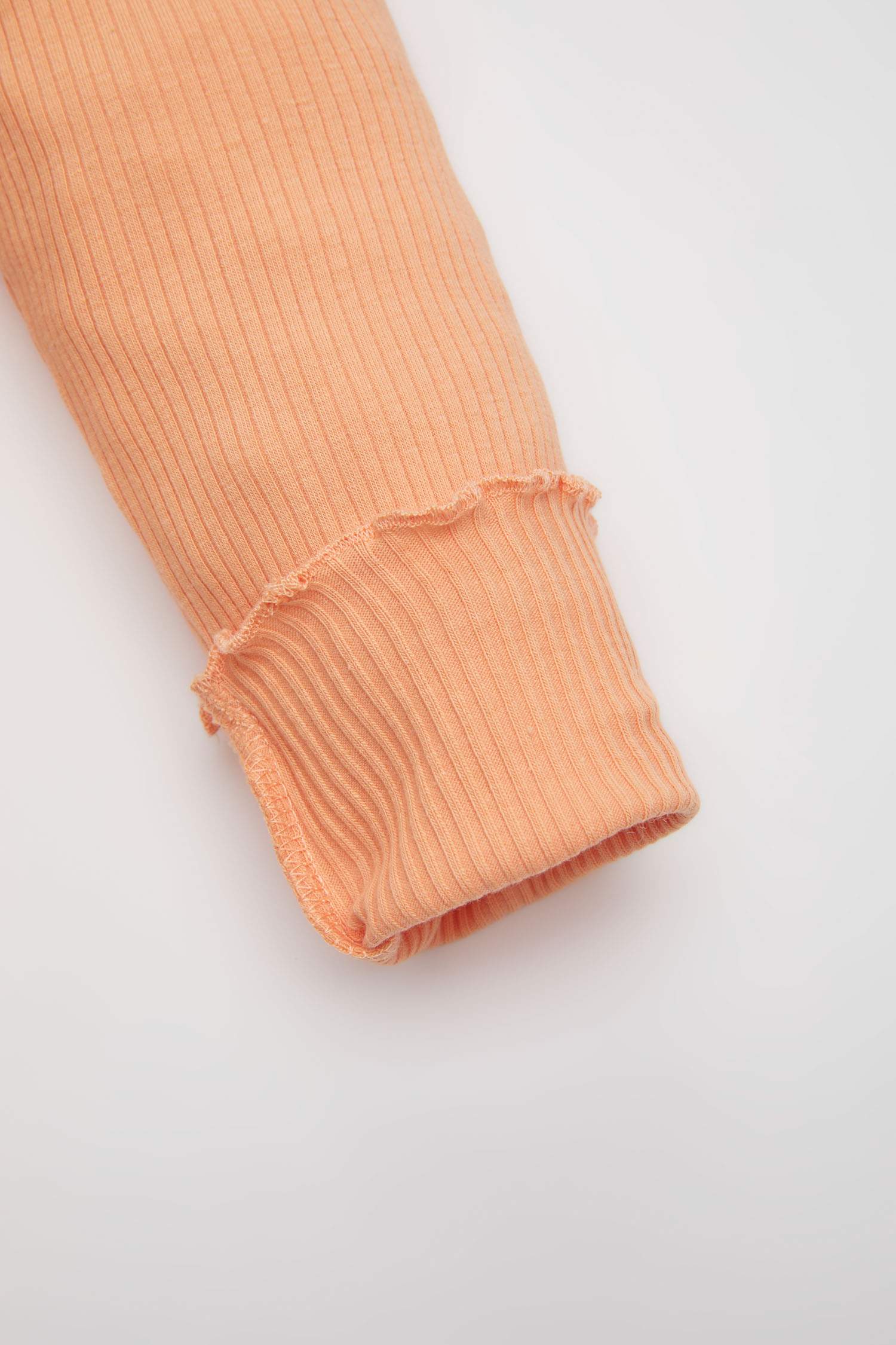 Kız Bebek Düz Paça Fitilli Kaşkorse Basic Düz Tayt