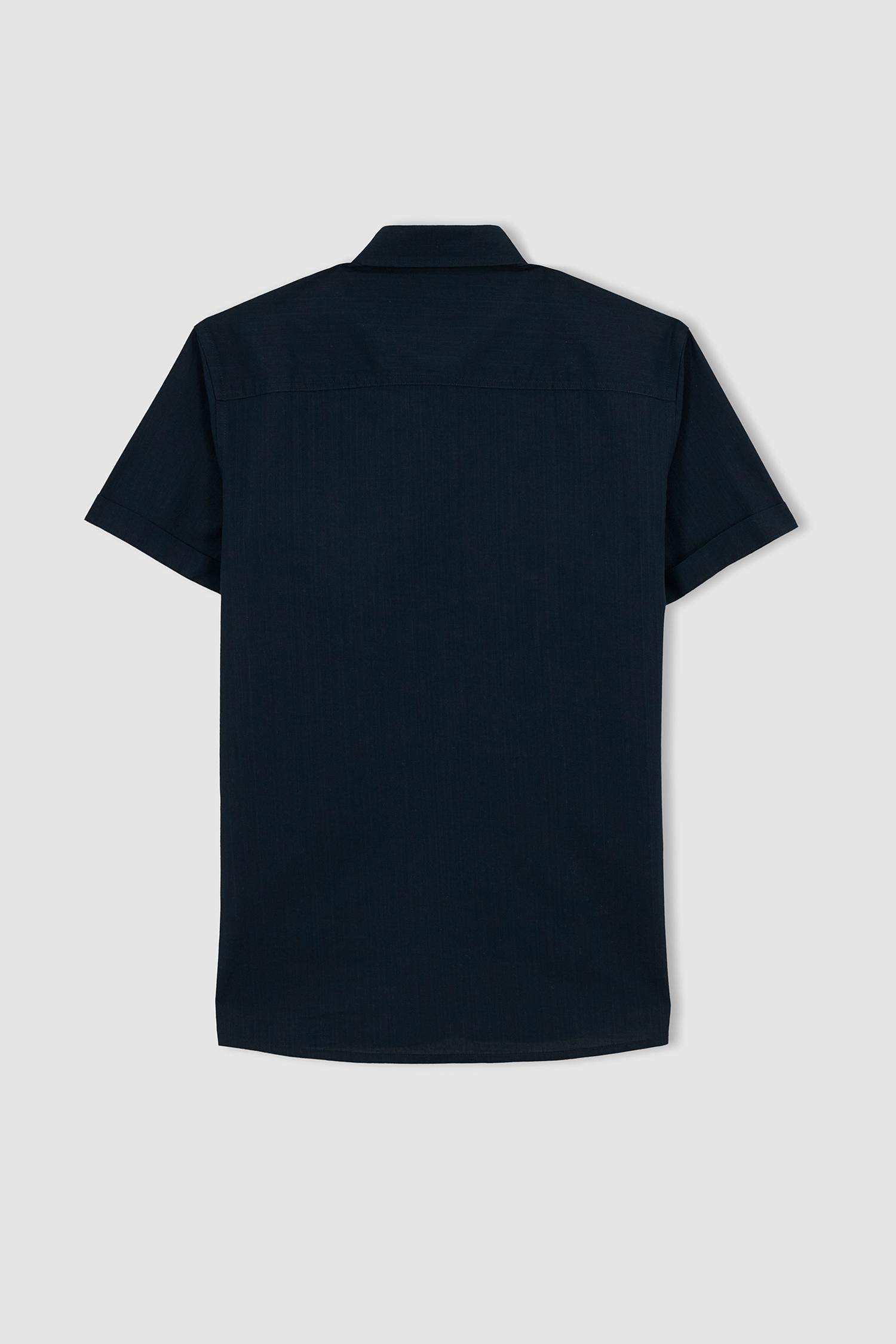 слим пішімі Қысқа жеңді жейде