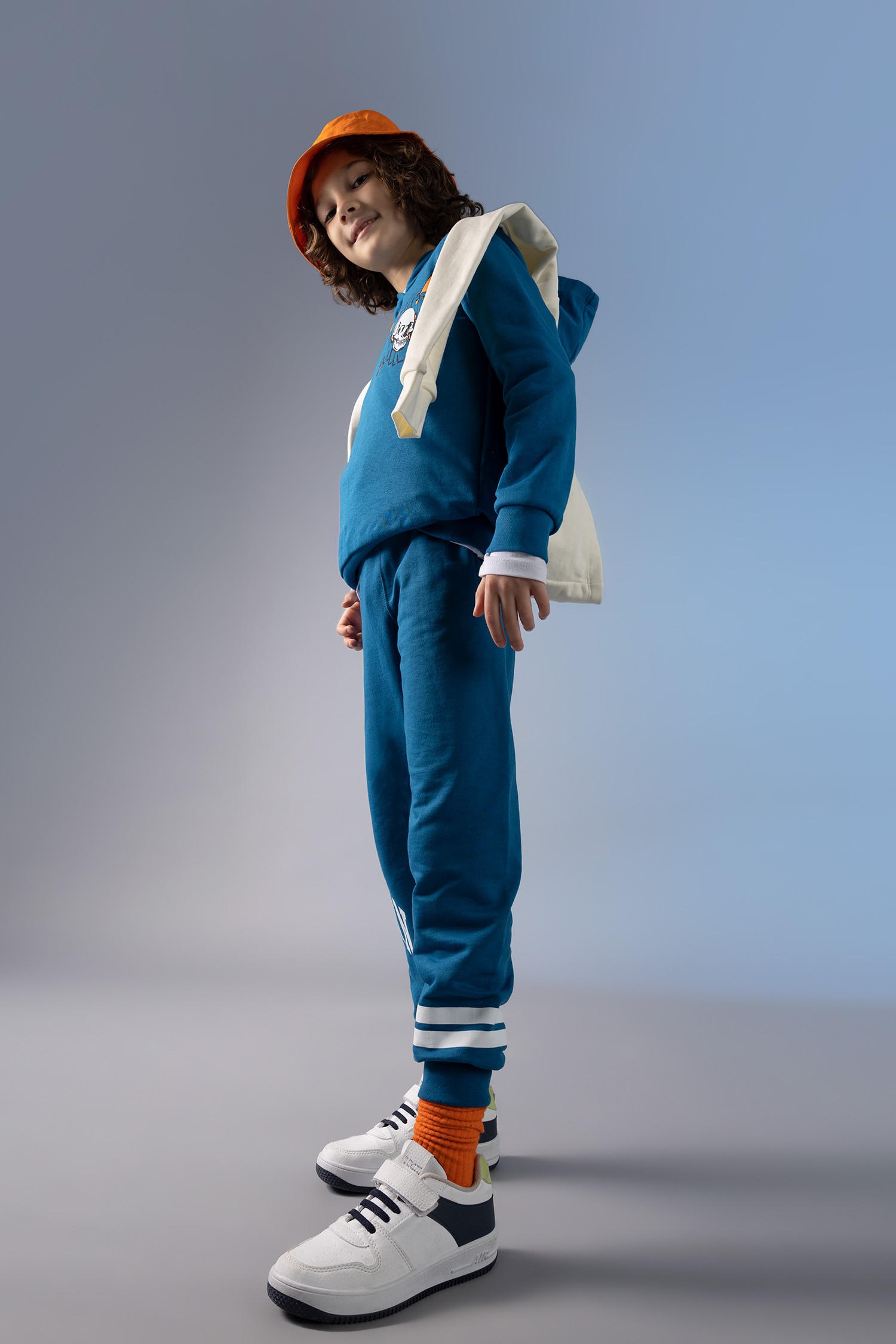 Survêtement Pour Enfant - Sweat à Capuche + Pantalon Jogging, Confortable Pour L'école Et Le Sport - 12
