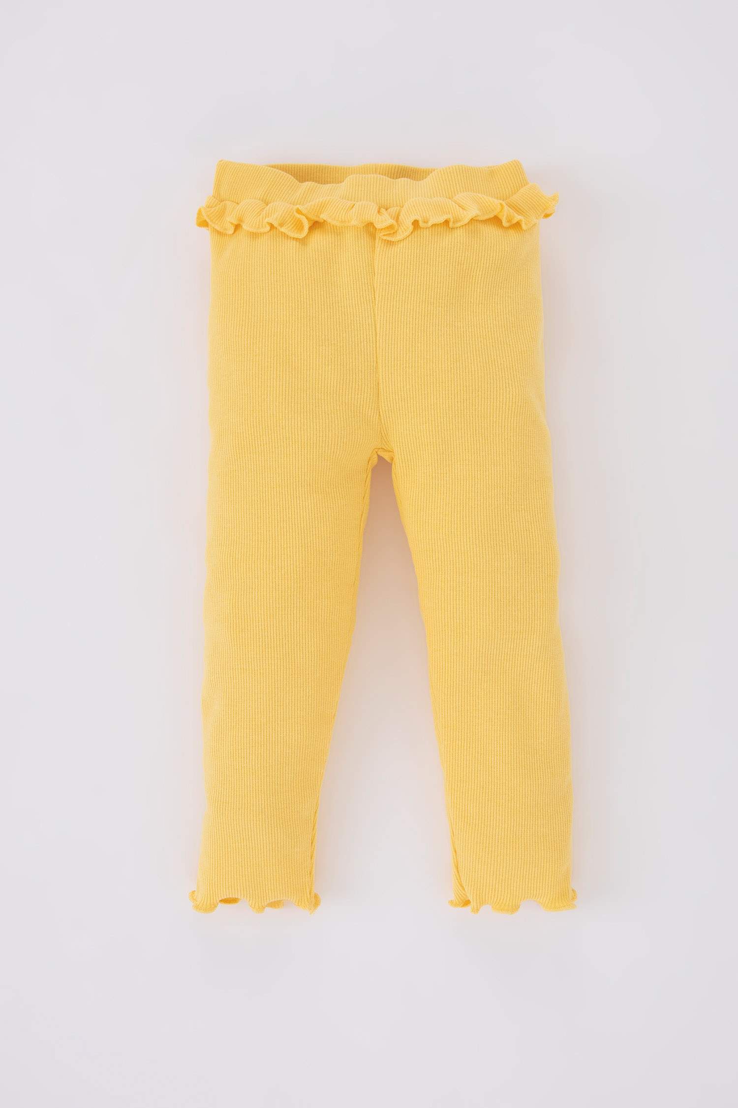 طقم بناتي بيبي فلورال وياقة مستديرة - قطعتين