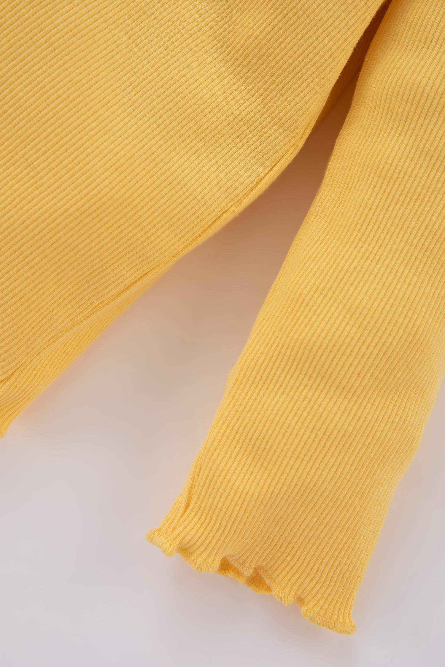 طقم بناتي بيبي فلورال وياقة مستديرة - قطعتين