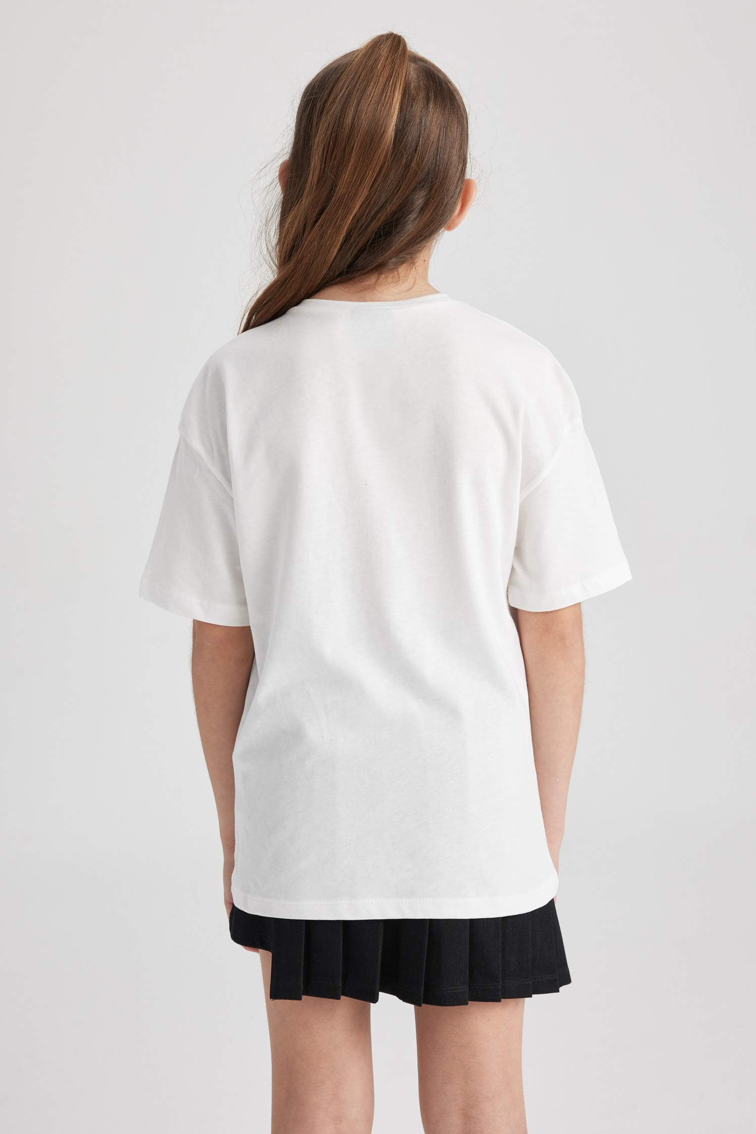 Girls NBA Oversize Fit Short Sleeve T-Shirt