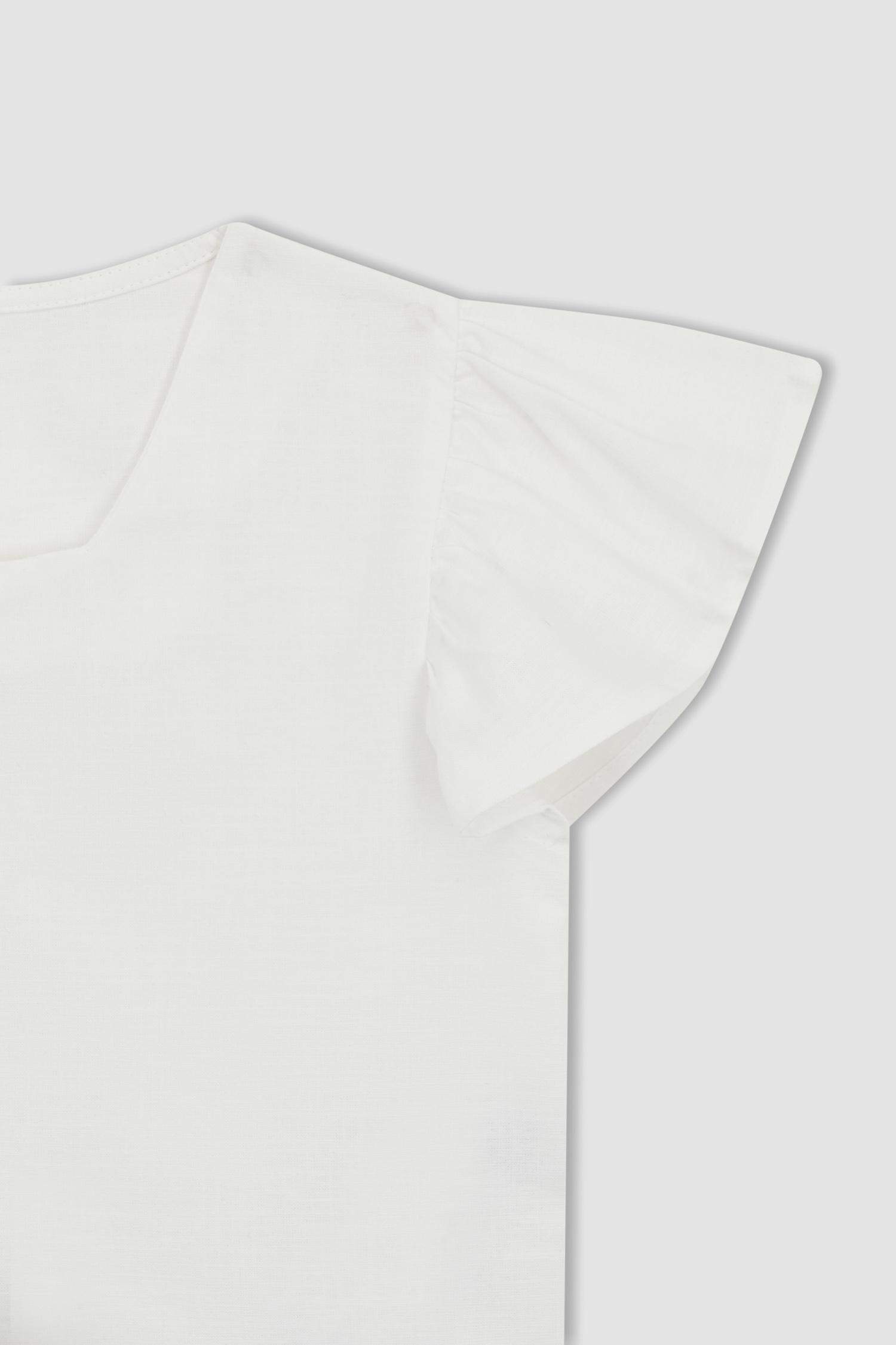 Girl Short Sleeve Blouse