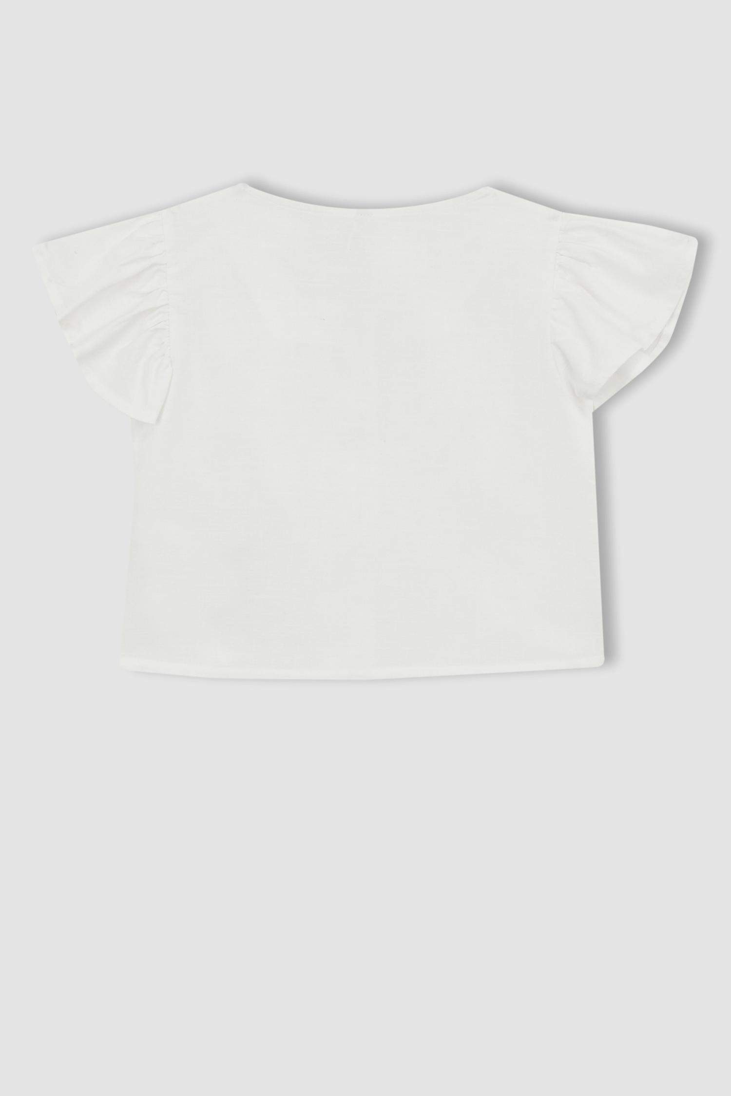 Girl Short Sleeve Blouse