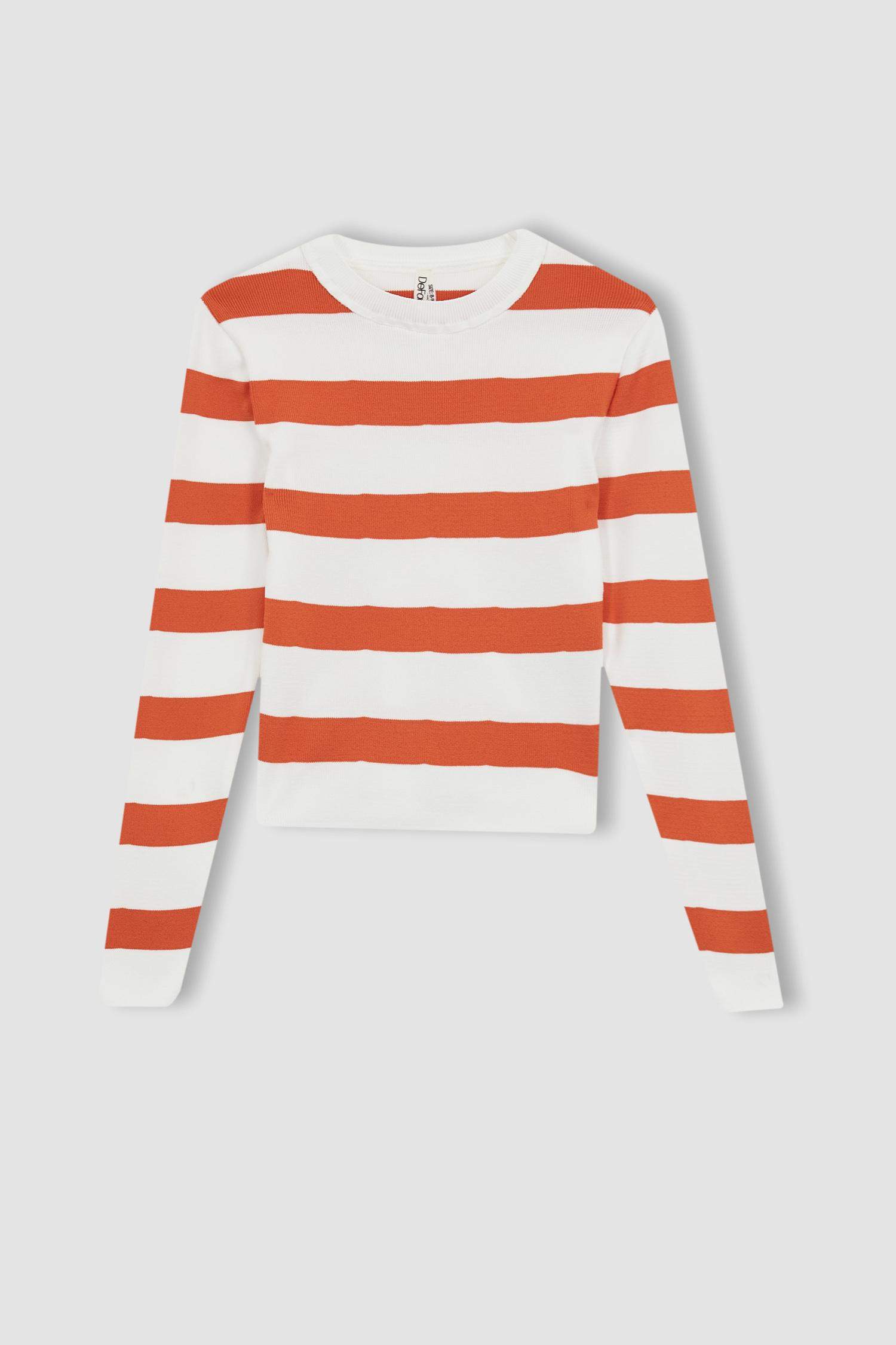 Қыздарға кроп стандартты пішім Пулловер