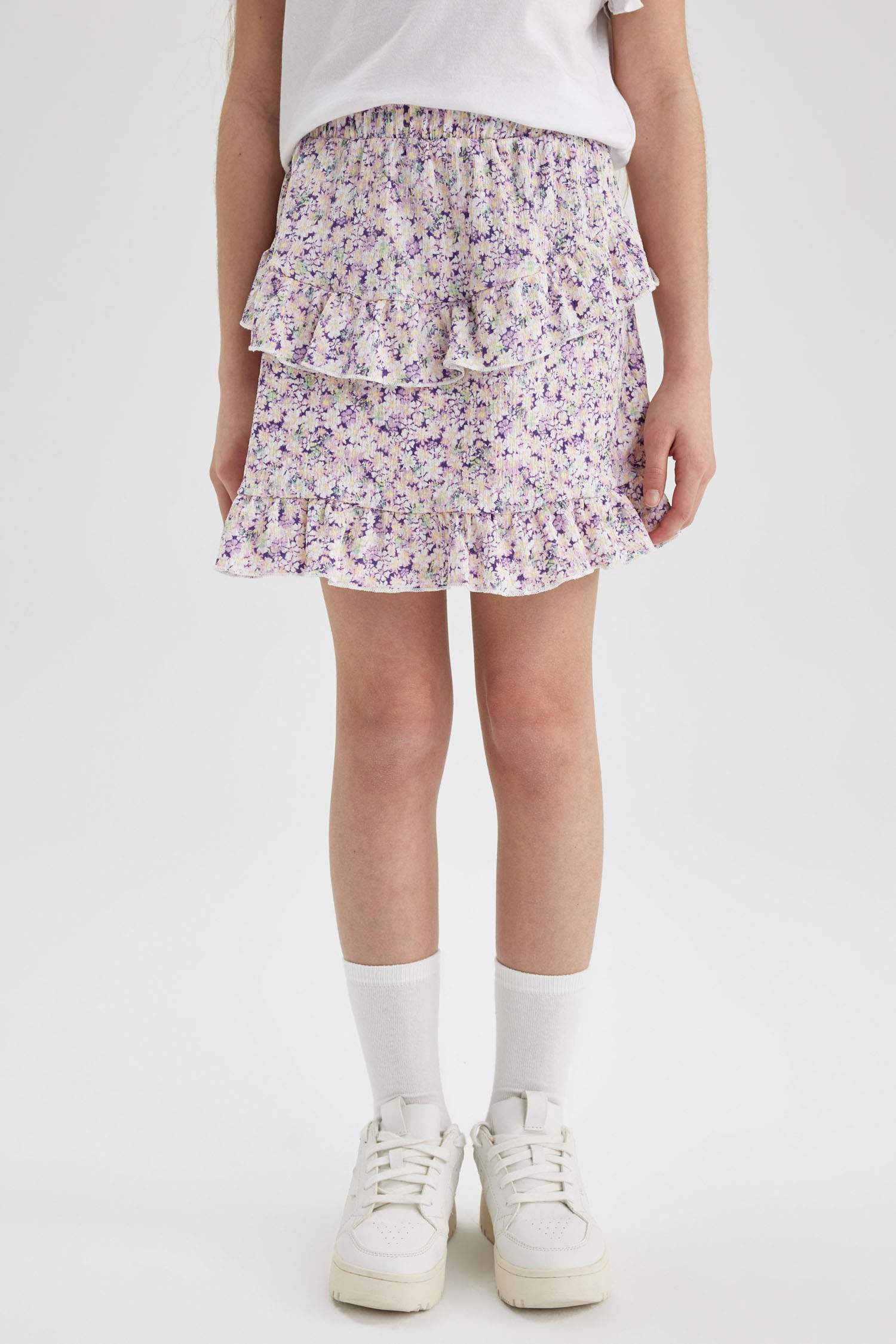 Қыздарға Трикотаж юбка