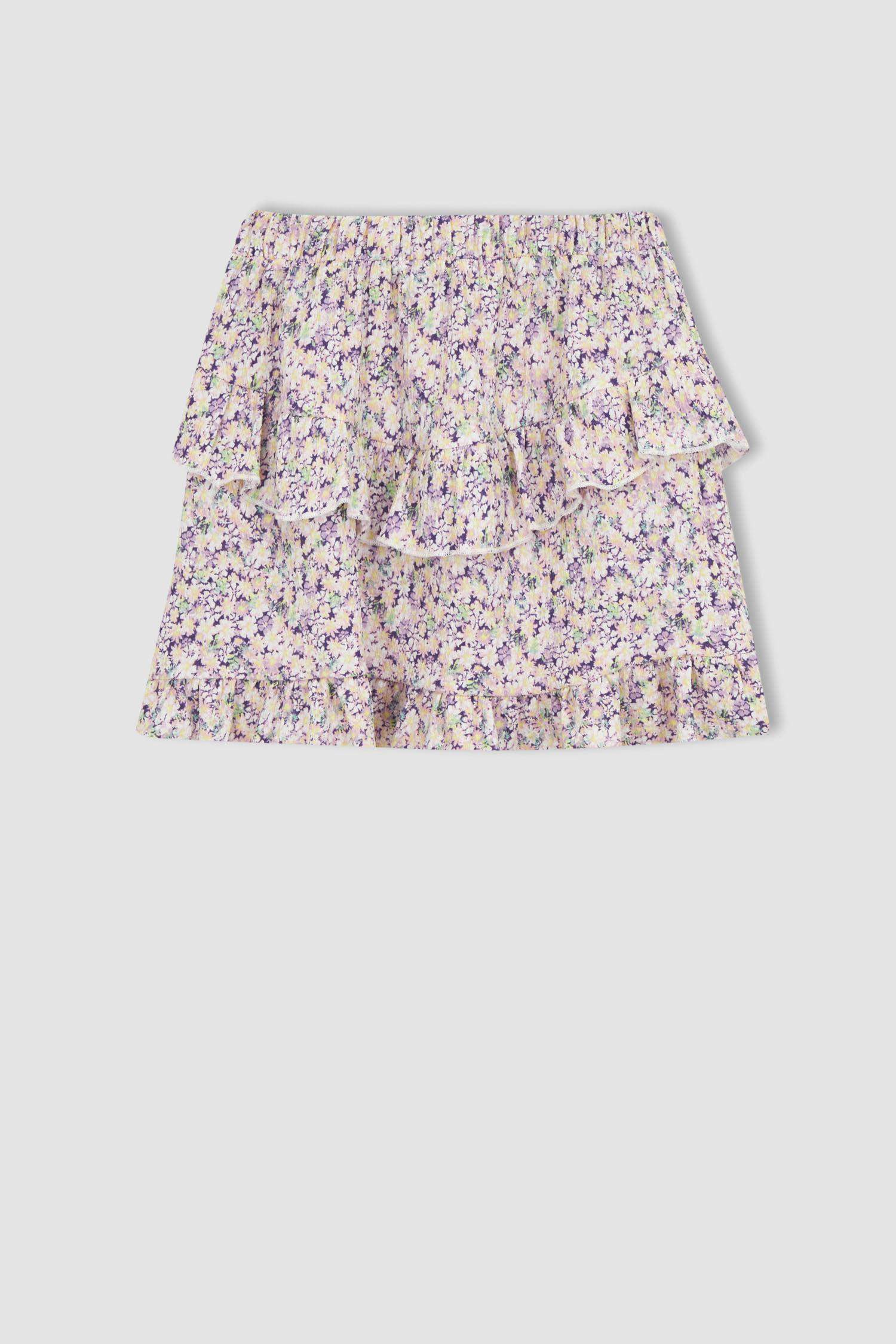 Қыздарға Трикотаж юбка