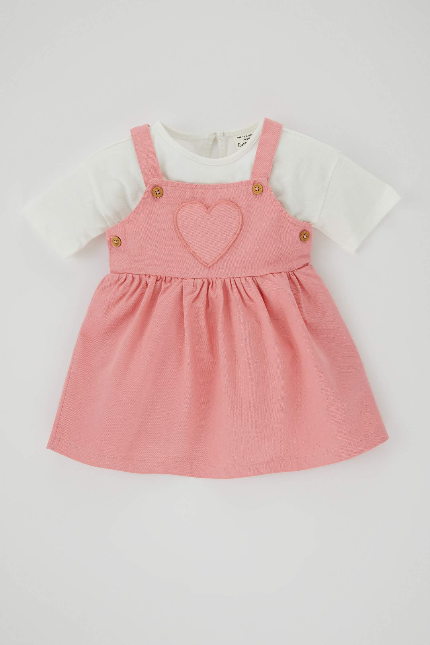 طقم بناتي فلورال - 3 قطع